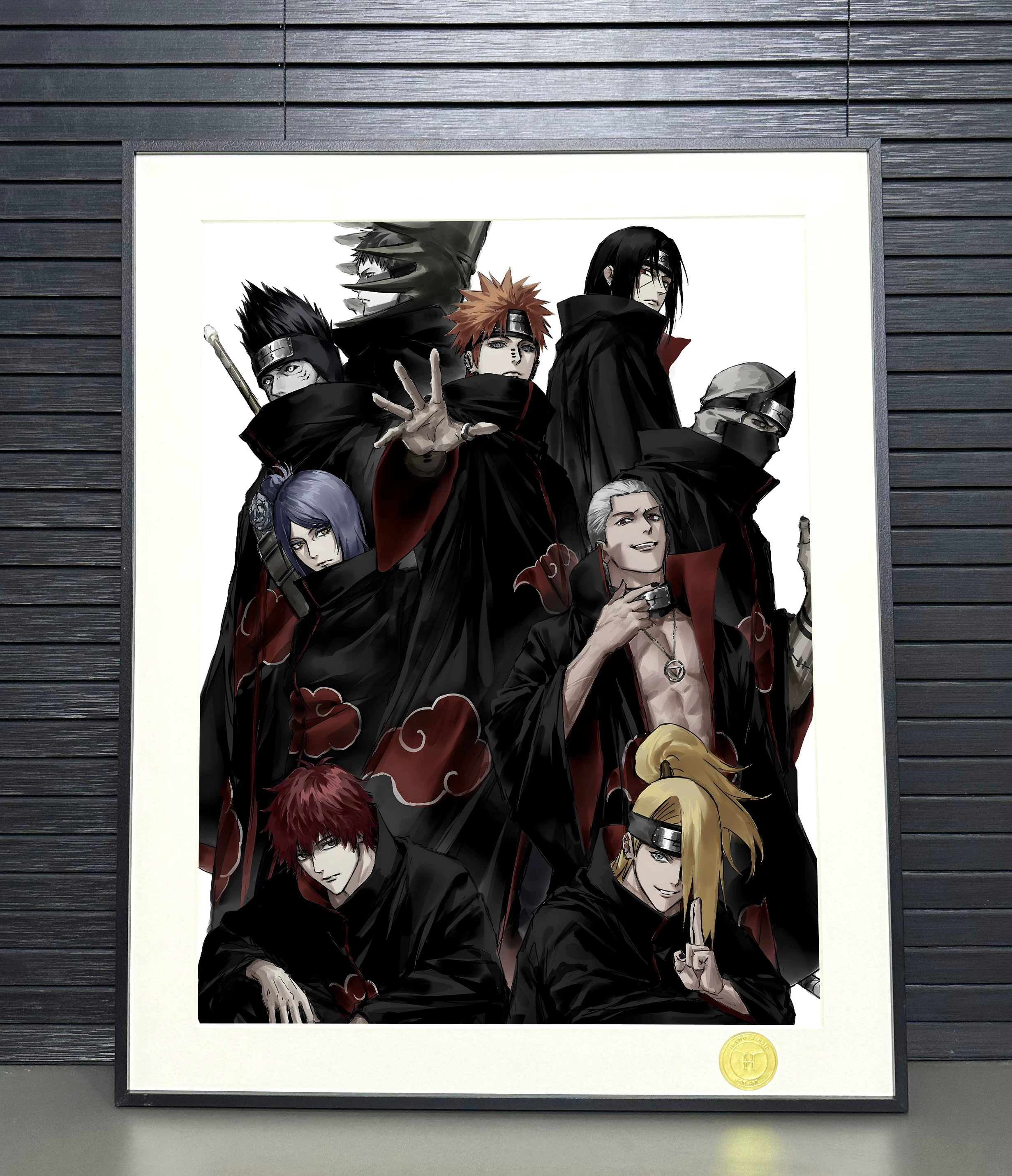 【Pre-sale】Decorative Painting of 8 Characters-Naruto-H2 Studio