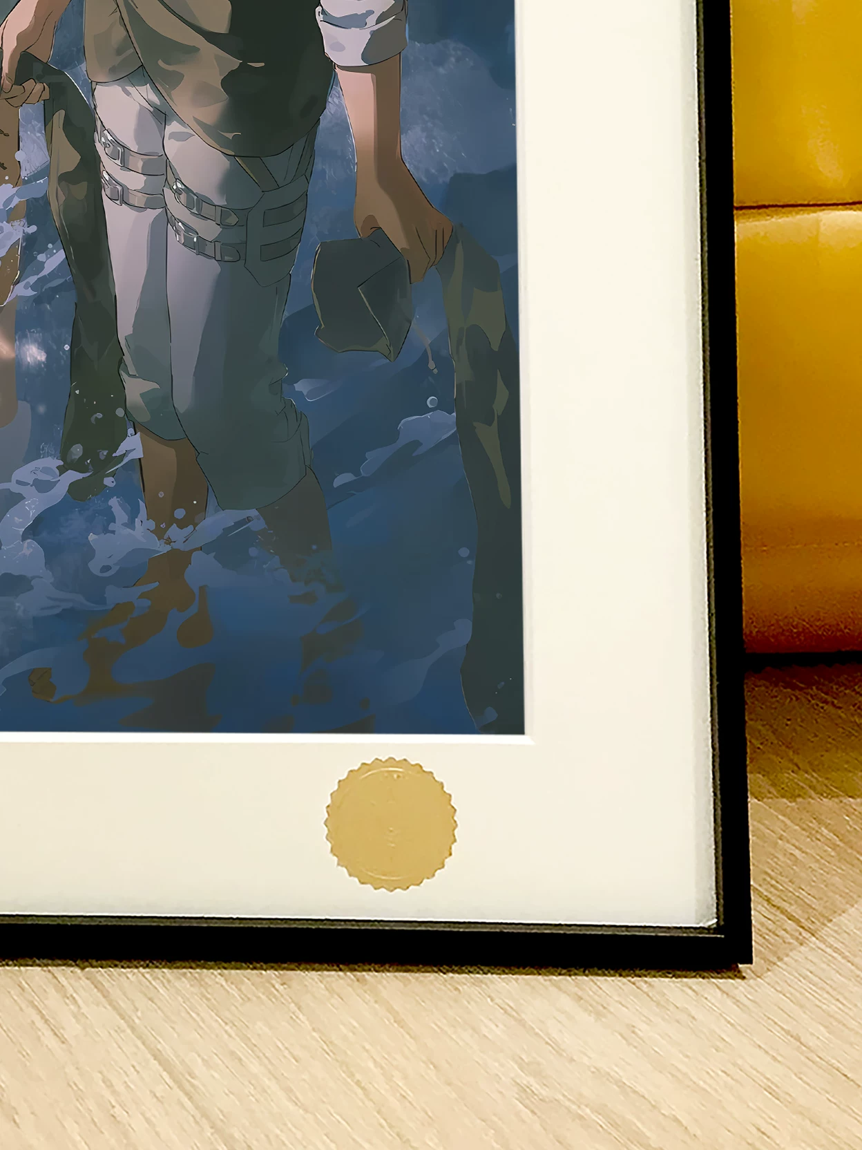 【Pre-sale】Decorative Painting of Eren, Levi and Mikasa-Attack on Titan-XingKong Studio