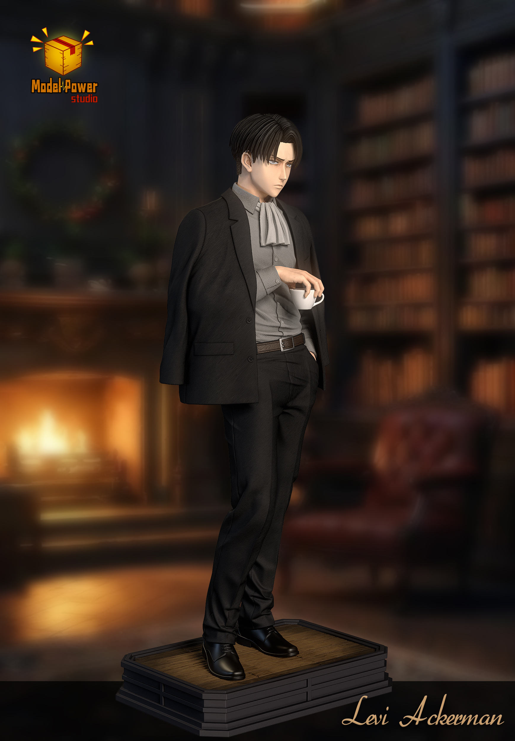 【Pre-sale】Suit Levi-Attack on Titan-Model Power Studio