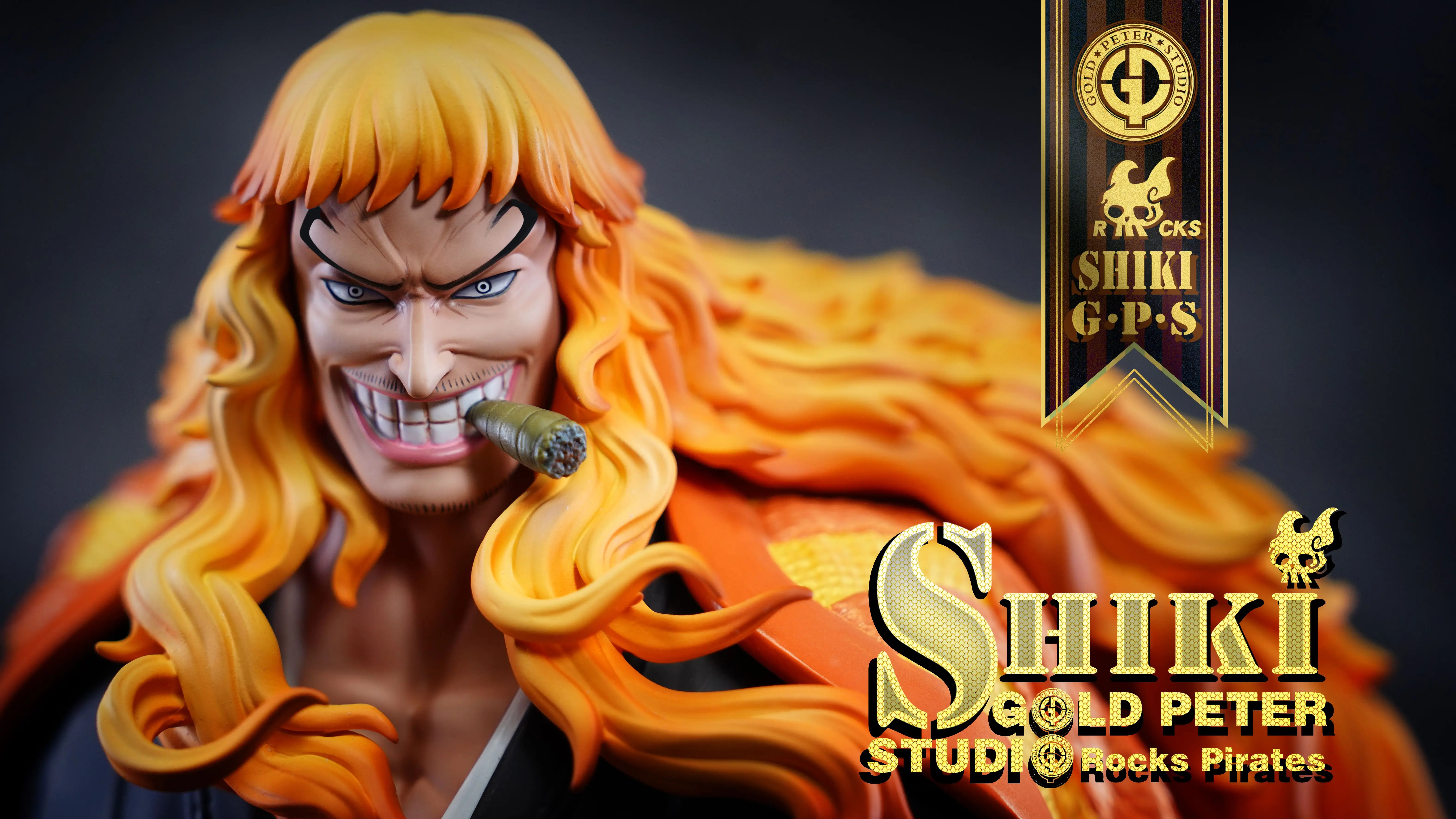 【Pre-sale】1/8 Scale Shiki-One Piece-GOLD PETER Studio