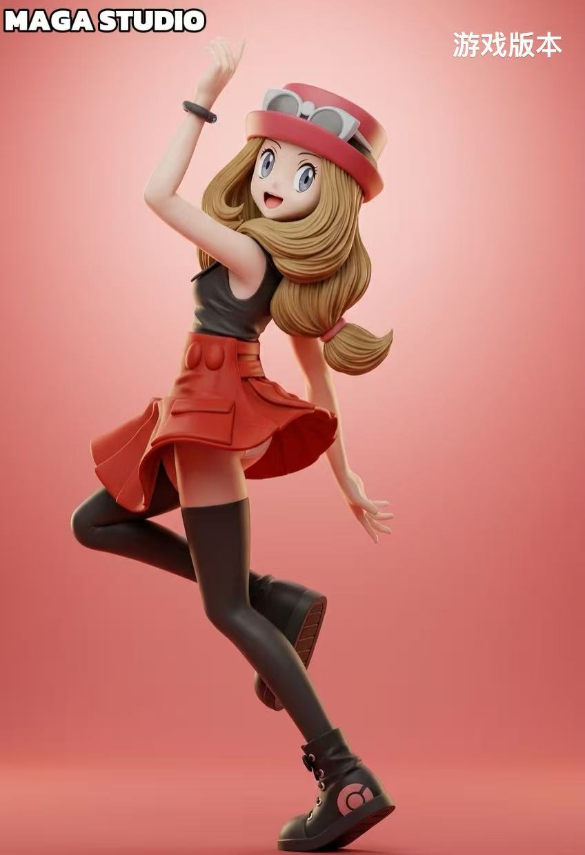 【Pre-sale】1/20 Scale Serena and Delphox-Pokemon-Maga Studio