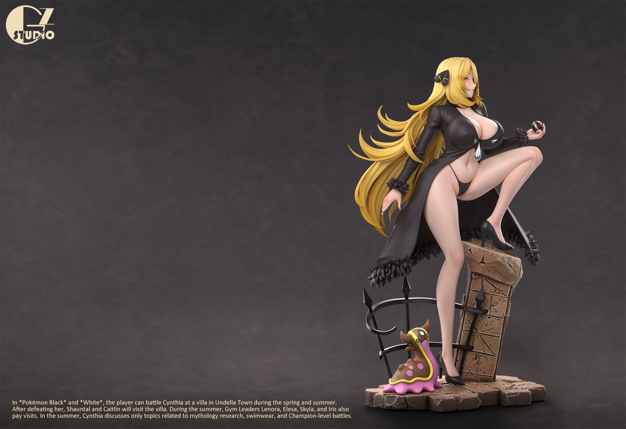 【Pre-sale】1/6 Scale Cynthia-Pokemon-GZ Studio