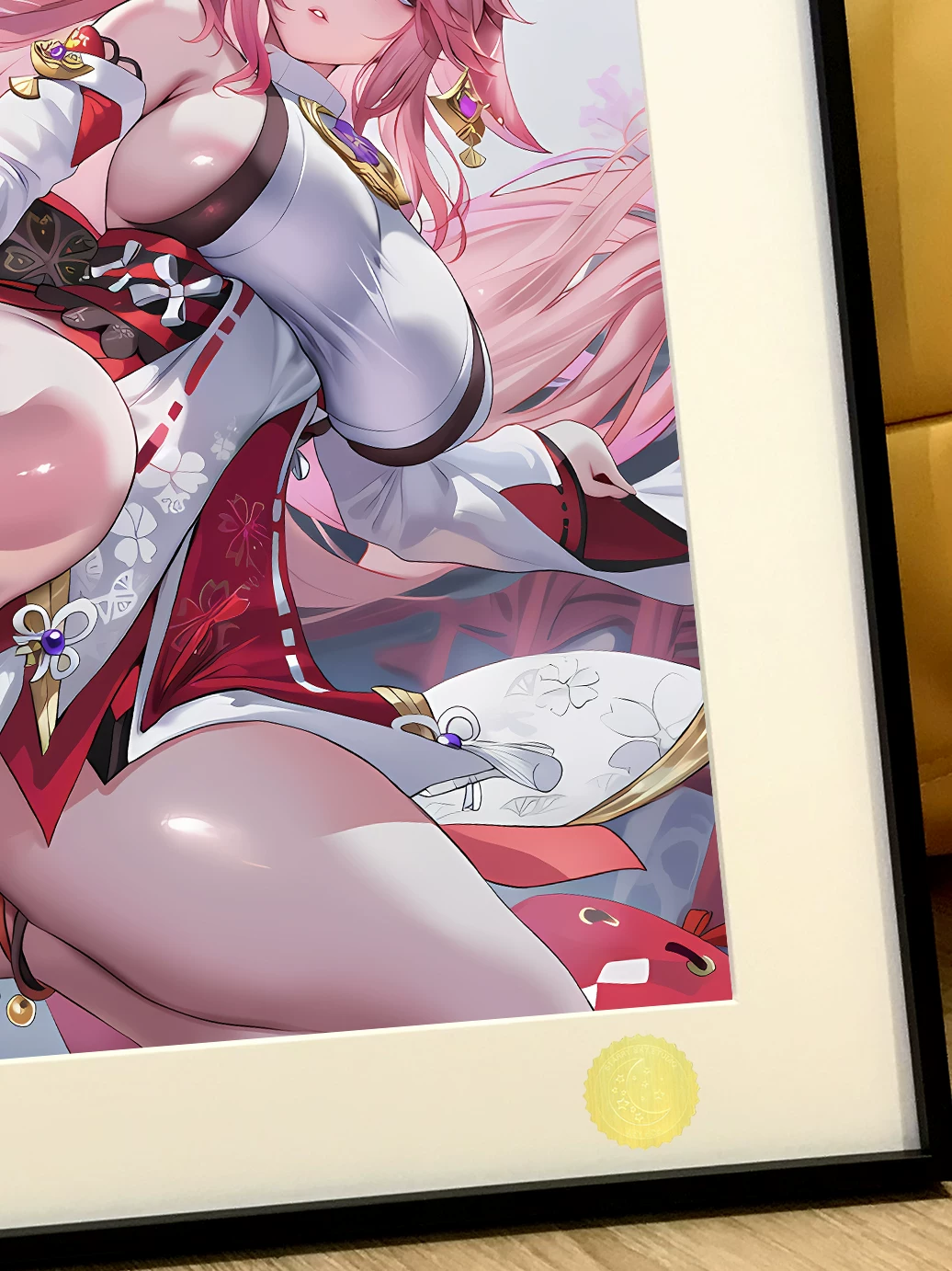 【Pre-sale】Decorative Painting of Raiden Shogun, Yae Miko and ShenHe-Genshin Impact-XingKong Studio