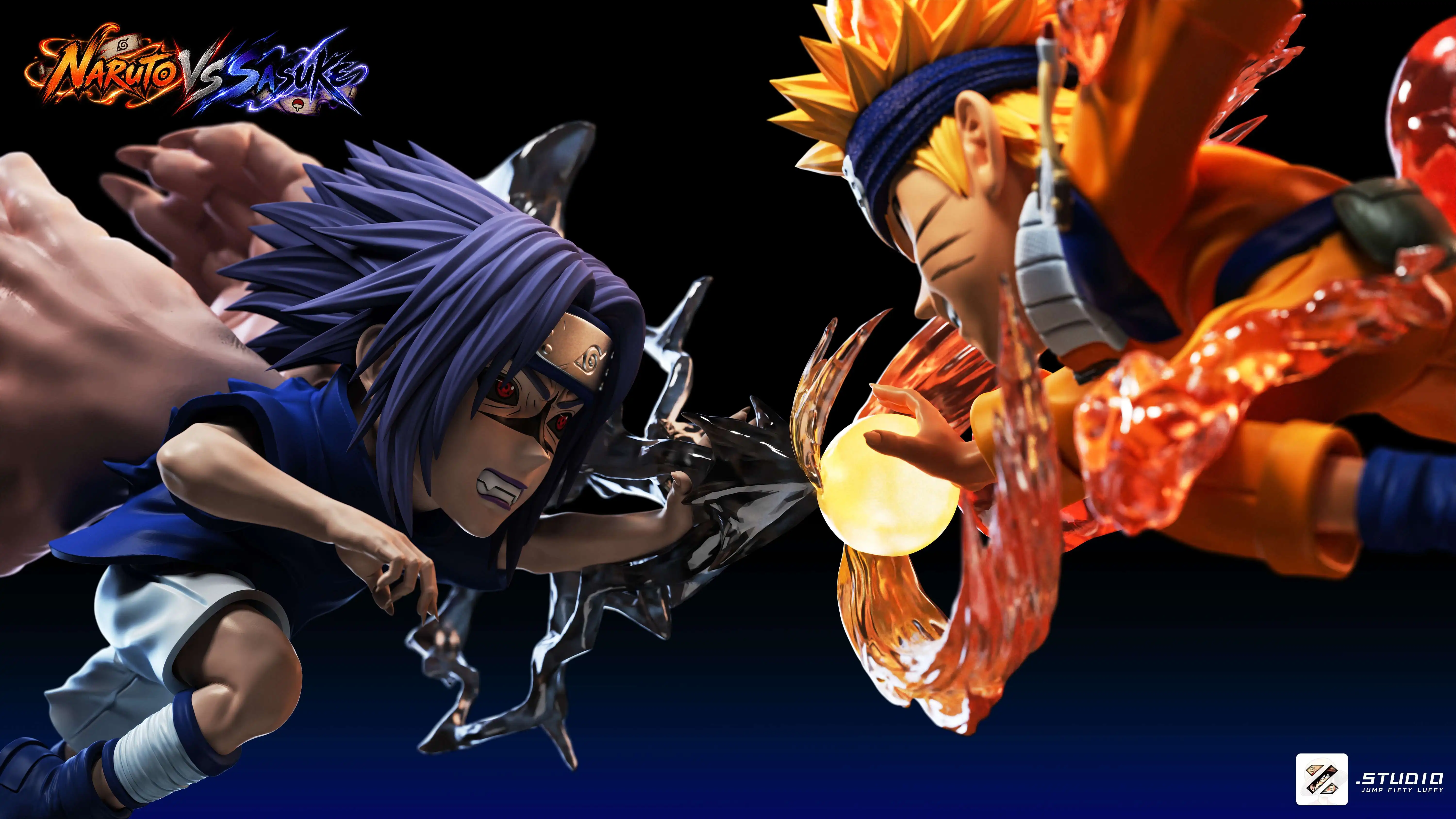 【Pre-sale】Sasuke VS Naruto-Naruto-Zzz Studio