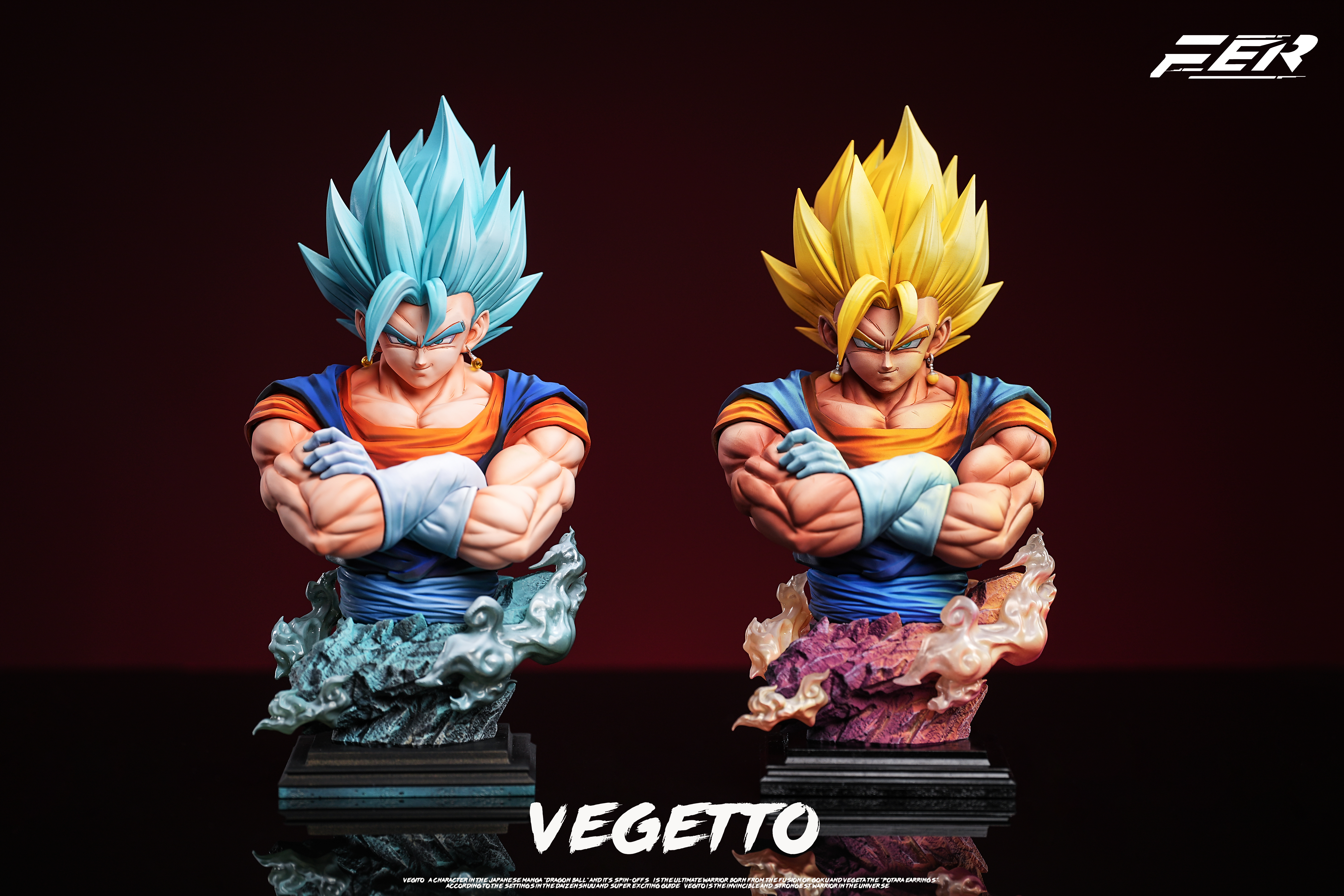 【Pre-sale】1/5 and 1/1 Scale Bust of Vegetto-Dragon Ball-Fer Studio