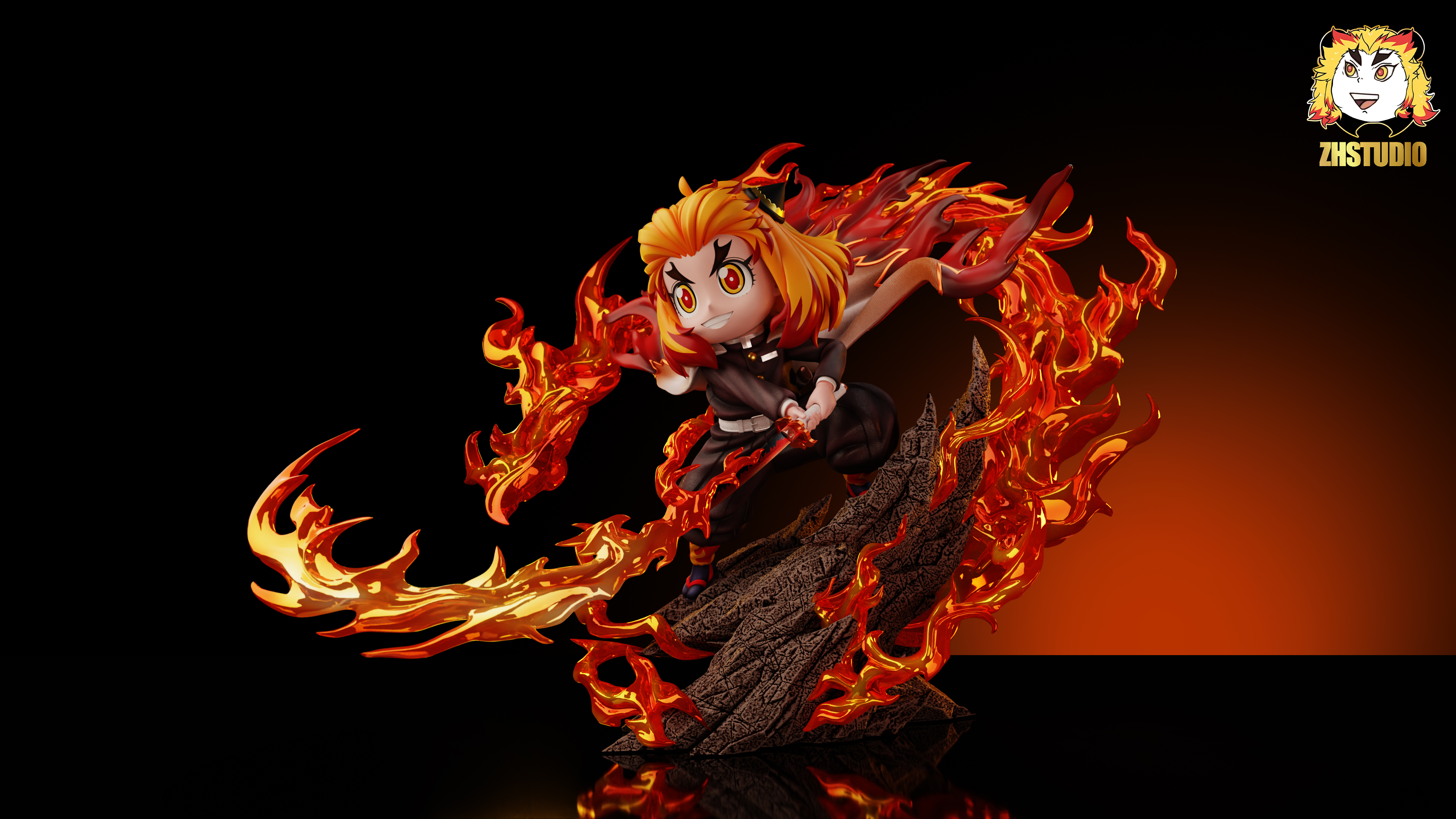 【Pre-sale】Anya COS Rengoku Kyoujurou-SPY X FAMILY-ZH Studio