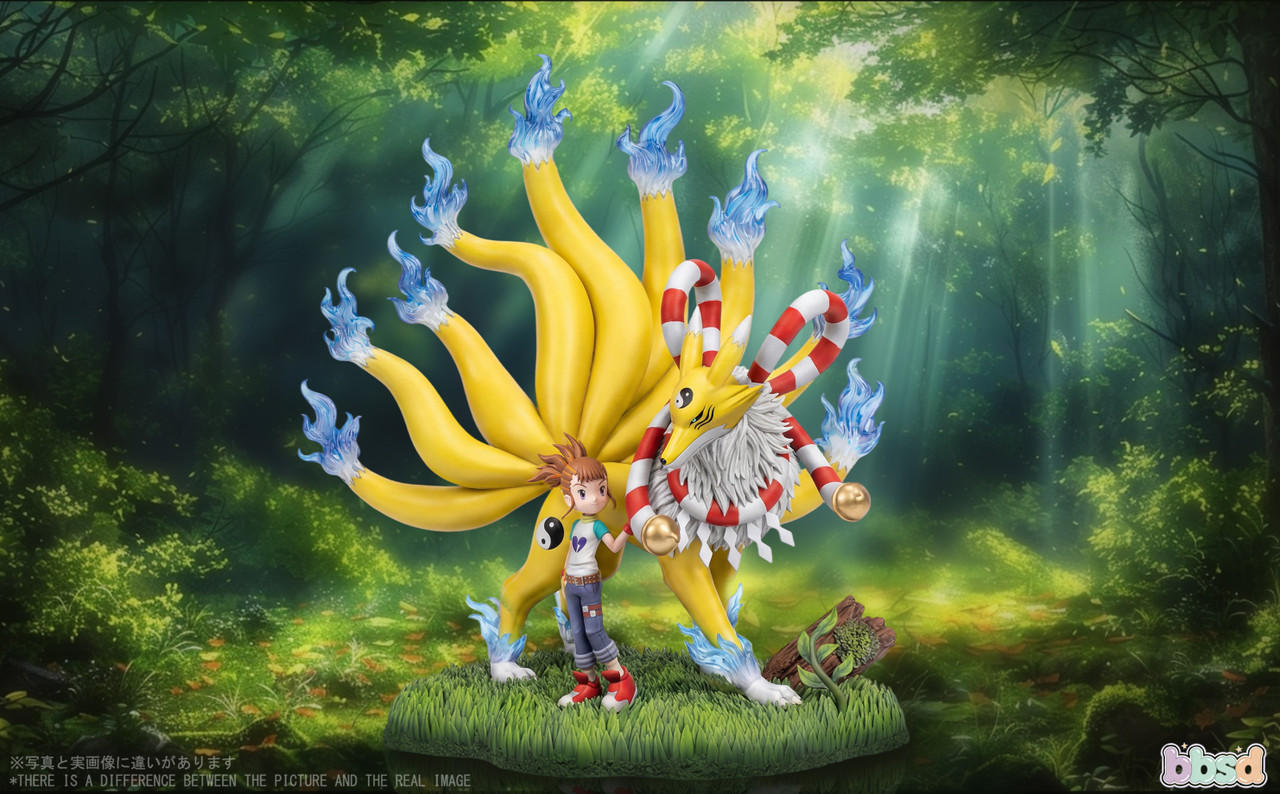 【Pre-sale】MH Scale Kyubimon and Rika Nonaka-Digimon Adventure-BBSD Studio