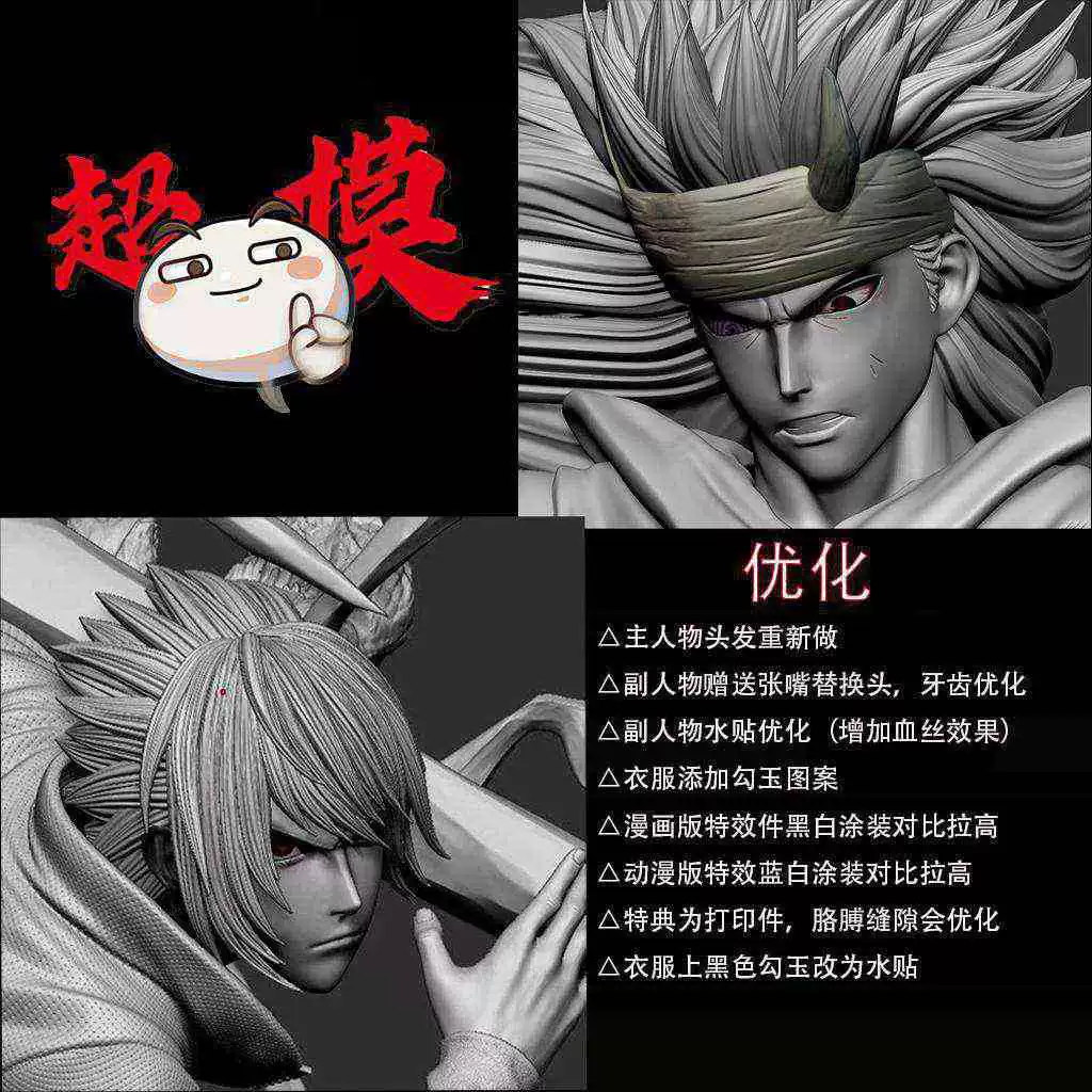 【Pre-sale】Sasuke VS Mandara-Naruto-Supermodel Studio