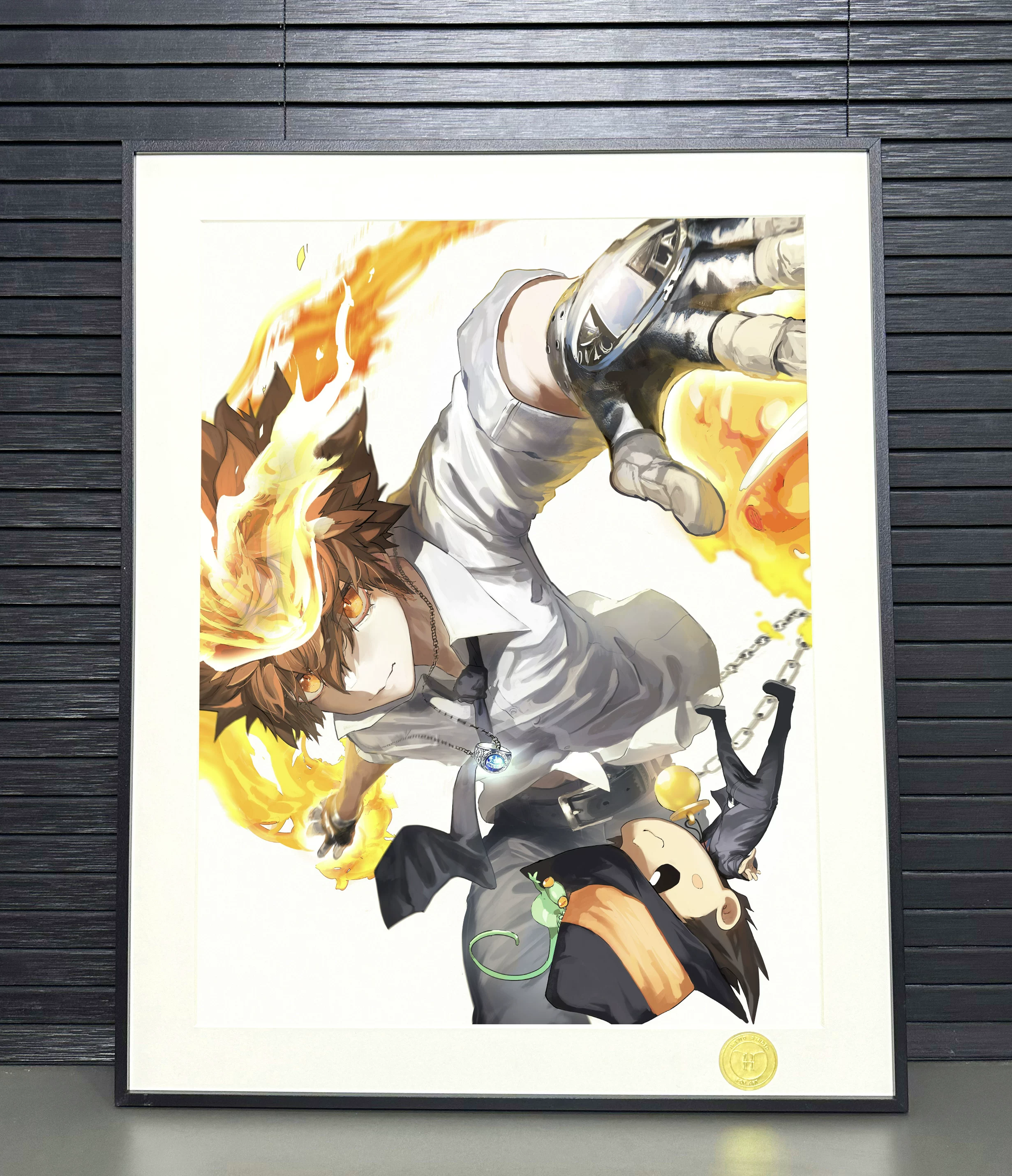 【Pre-sale】Decorative Painting of Sawada Tsunayoshi and Reborn-HITMAN REBORN!-H2 Studio