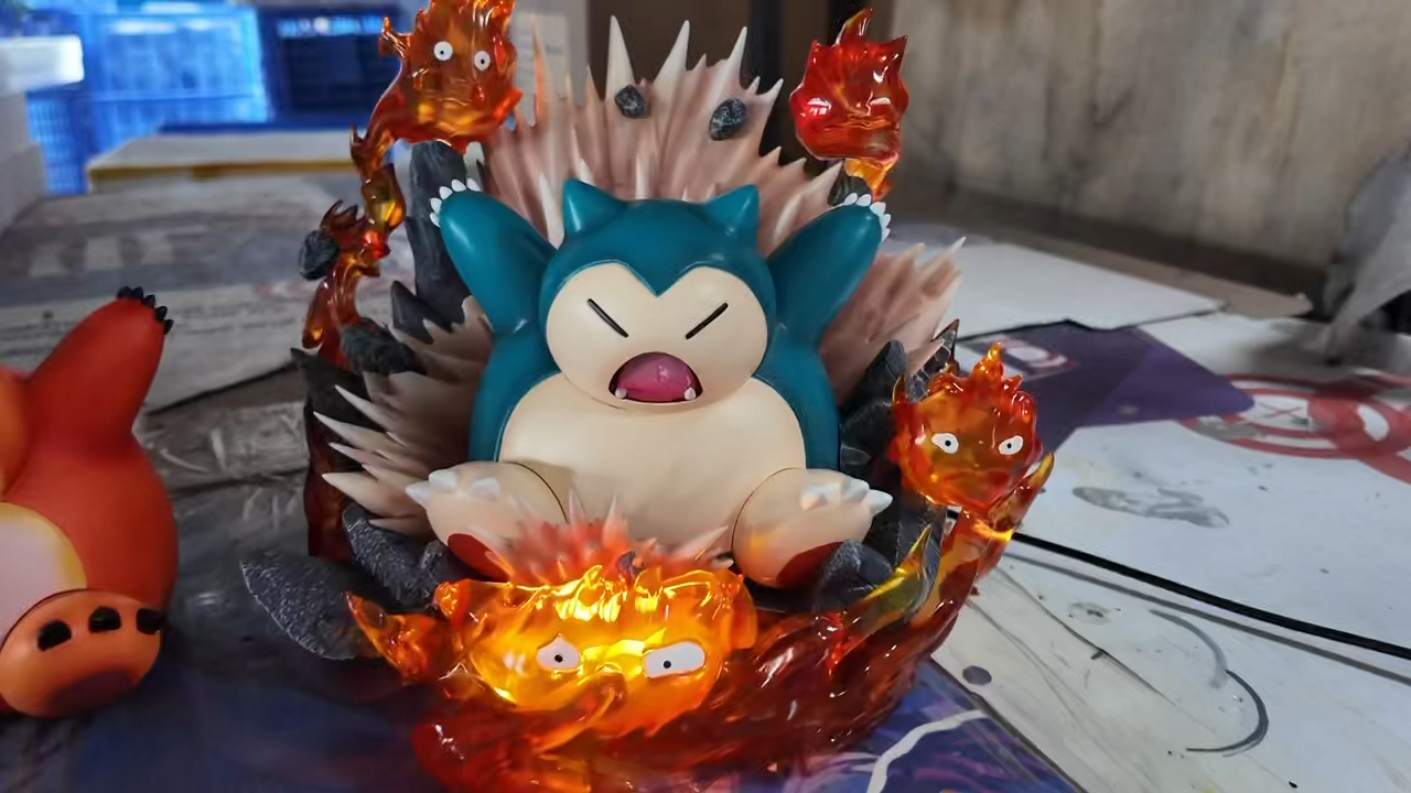 【Pre-sale】Snorlax WITH Calcifer-Pokemon-MMLAND Studio