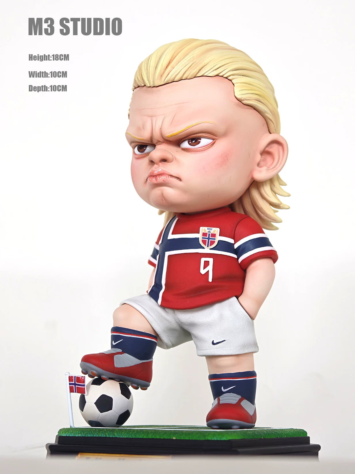 【Pre-sale】Q Version Football Haaland-M3 Studio