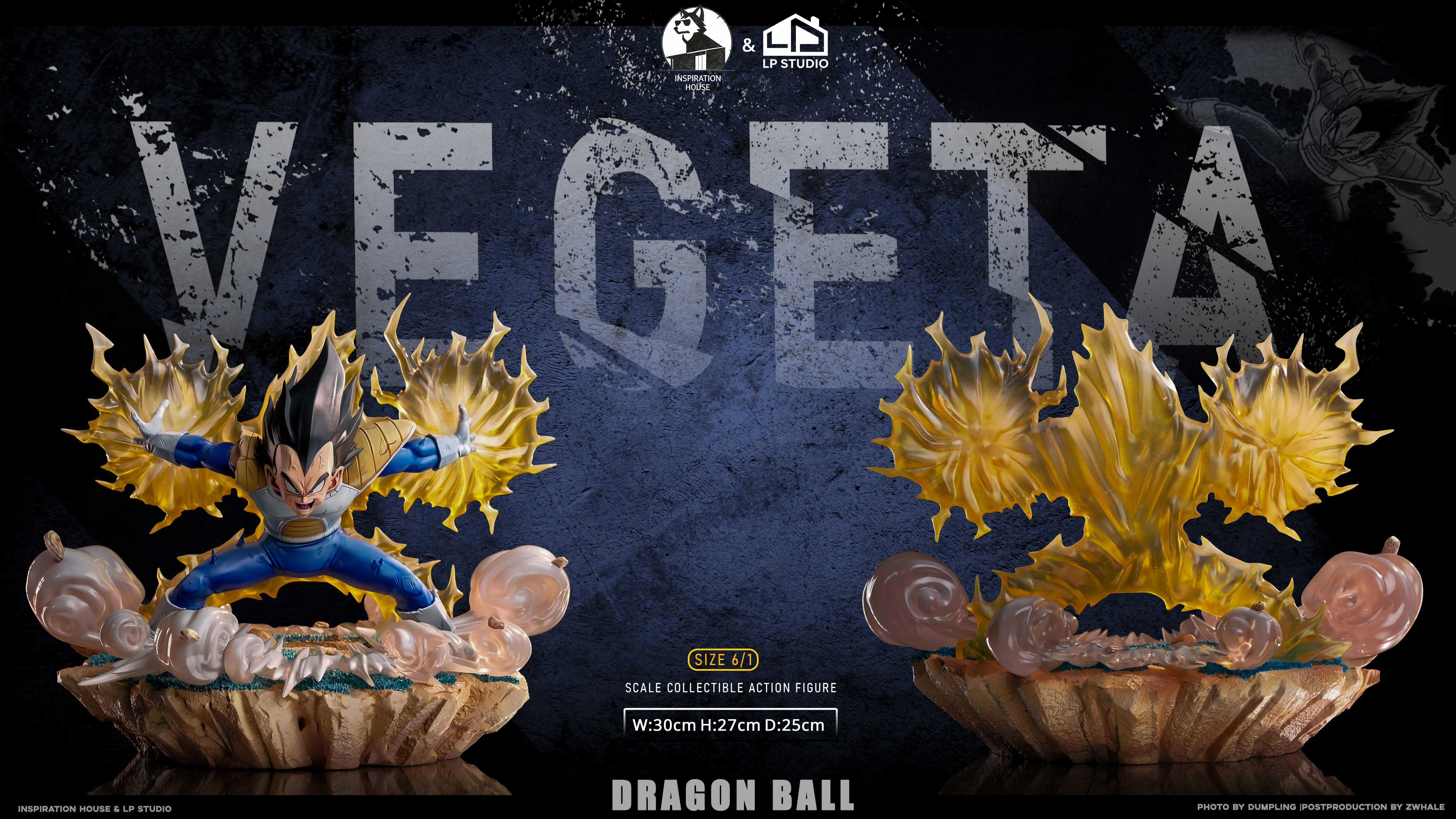 【Pre-sale】1/6 and 1/8 Scale Vegeta-Dragon ball-INS and LP Studios
