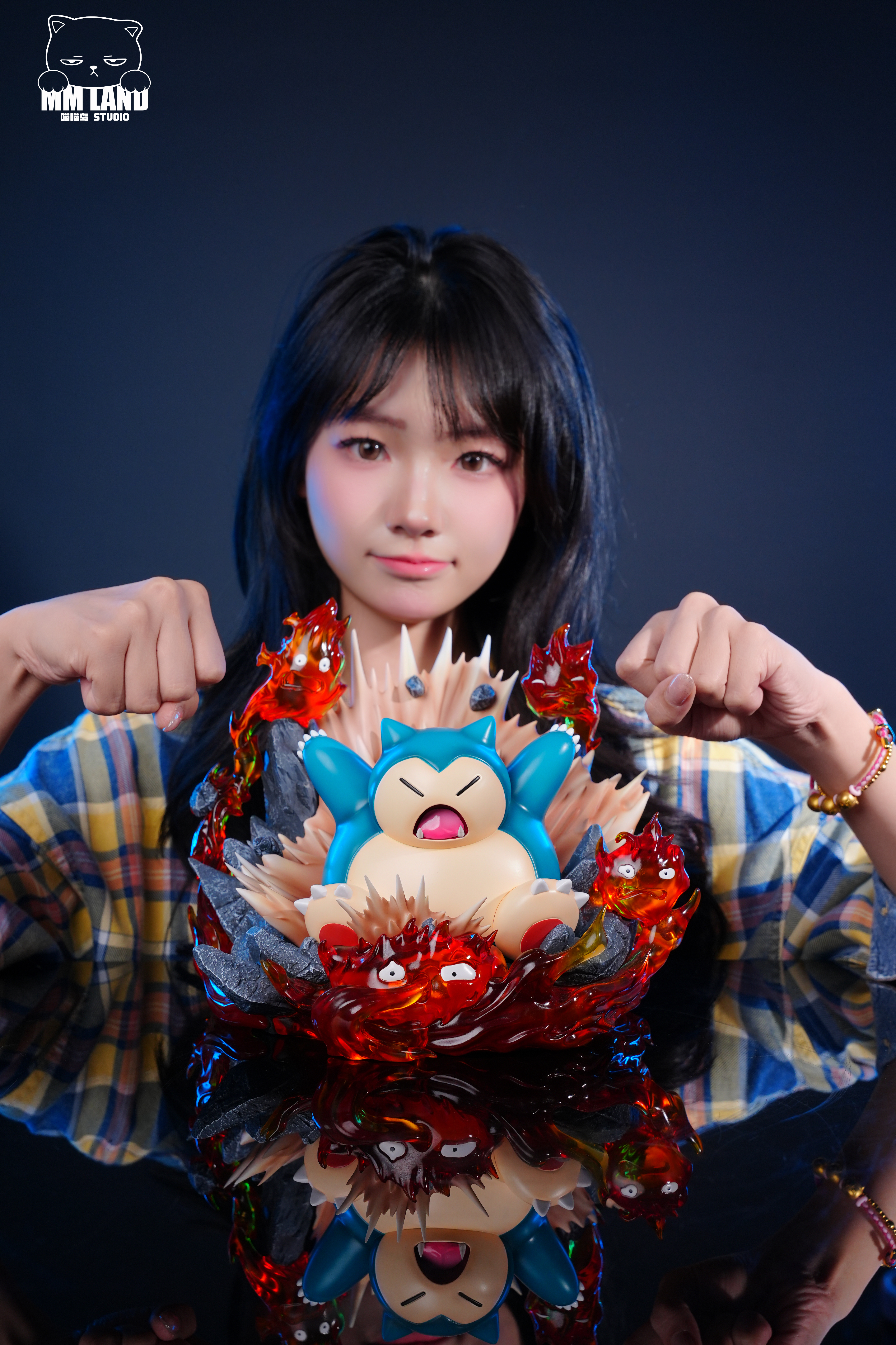 【Pre-sale】Snorlax WITH Calcifer-Pokemon-MMLAND Studio