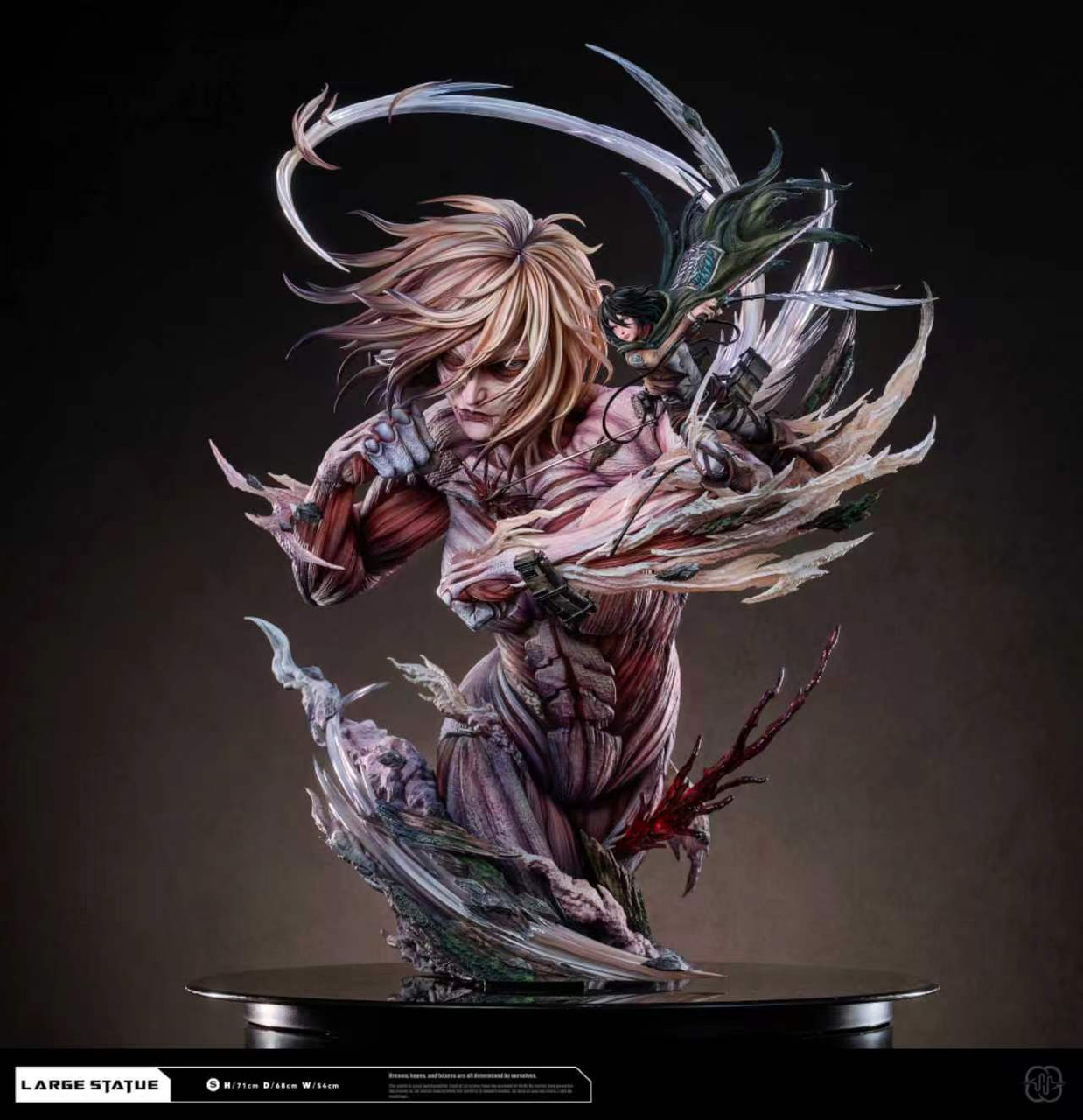 【Pre-sale】Eren Titan and Female Titan with LED-Attack on Titan-Hertz Studio