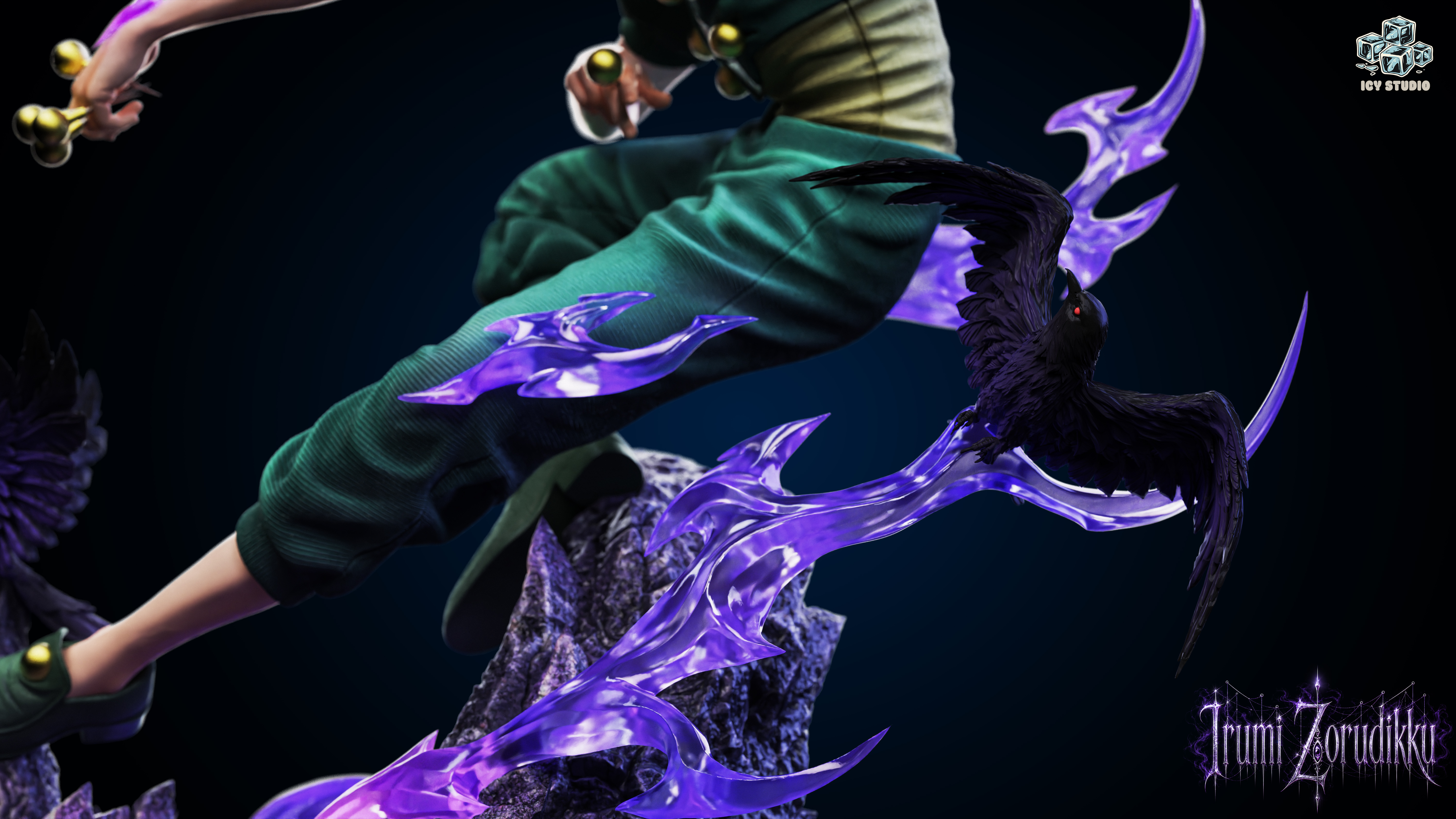 【Pre-sale】1/6 Scale Illumi Zoldyck and Hyskoa-Hunter X Hunter-Icy Studio