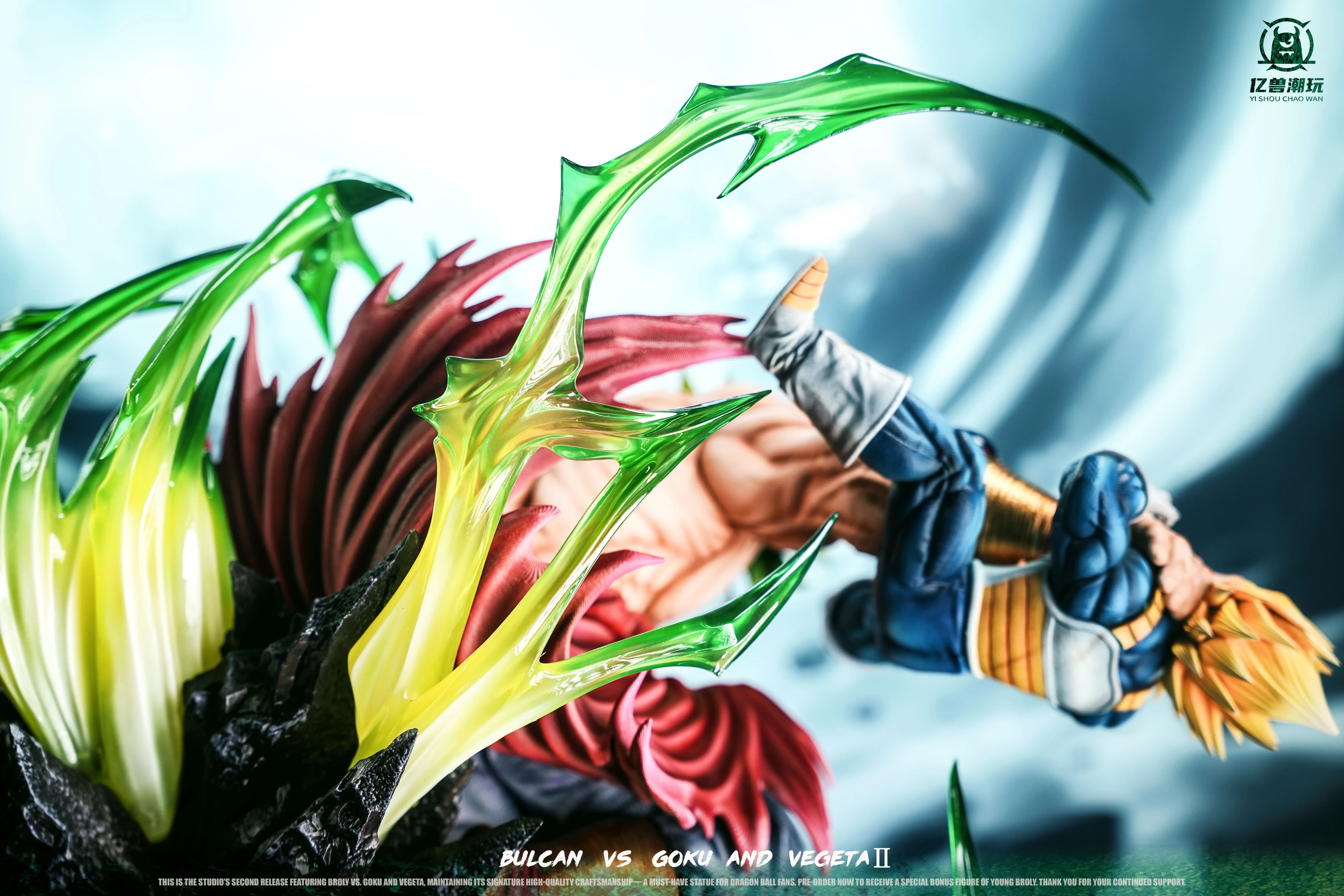 【Pre-sale】1/6 and 1/4 Scale Broli VS Goku and Vegeta 2.0-Dragon Ball-YiShou Studio