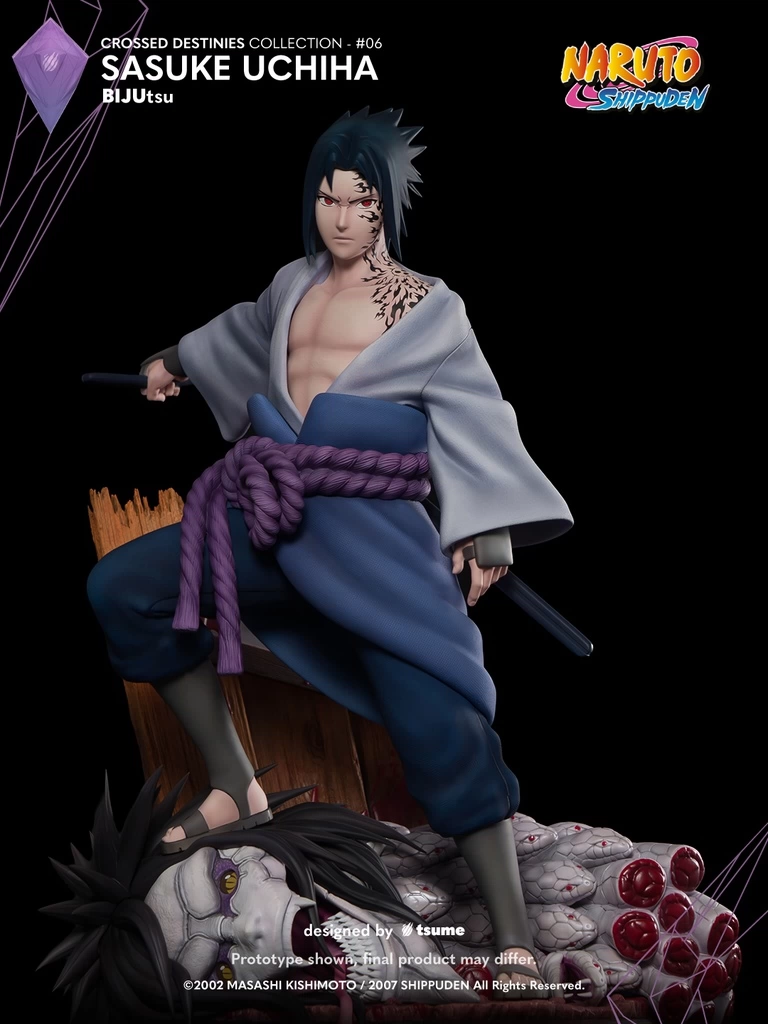 【Pre-sale】1/4 Scale Sasuke-Naruto-Tsume BIJUtsu Studio