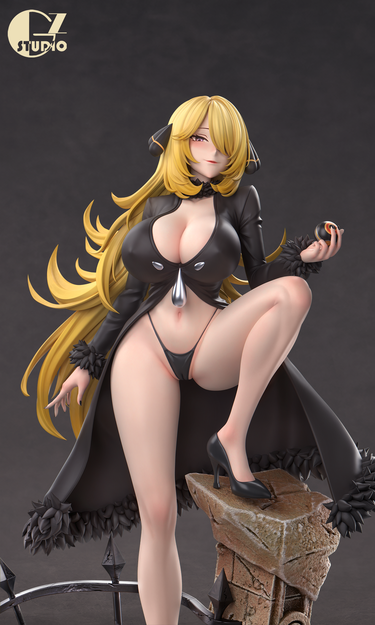 【Pre-sale】1/6 Scale Cynthia-Pokemon-GZ Studio