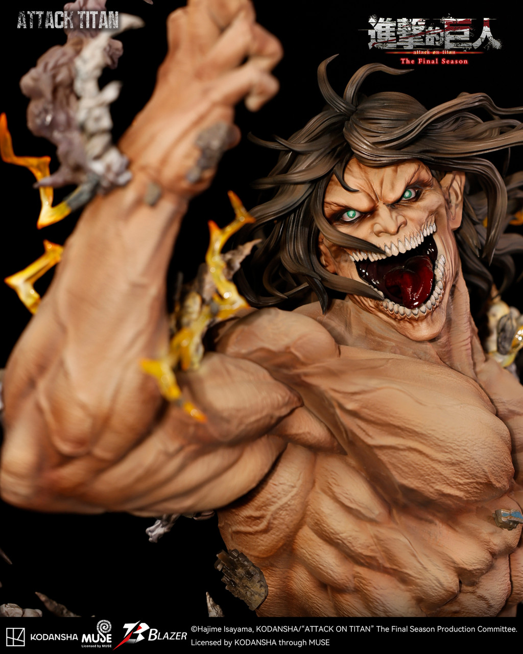 【Pre-sale】Bust of Eren Titan-Attack on Titan-Blazer Studio