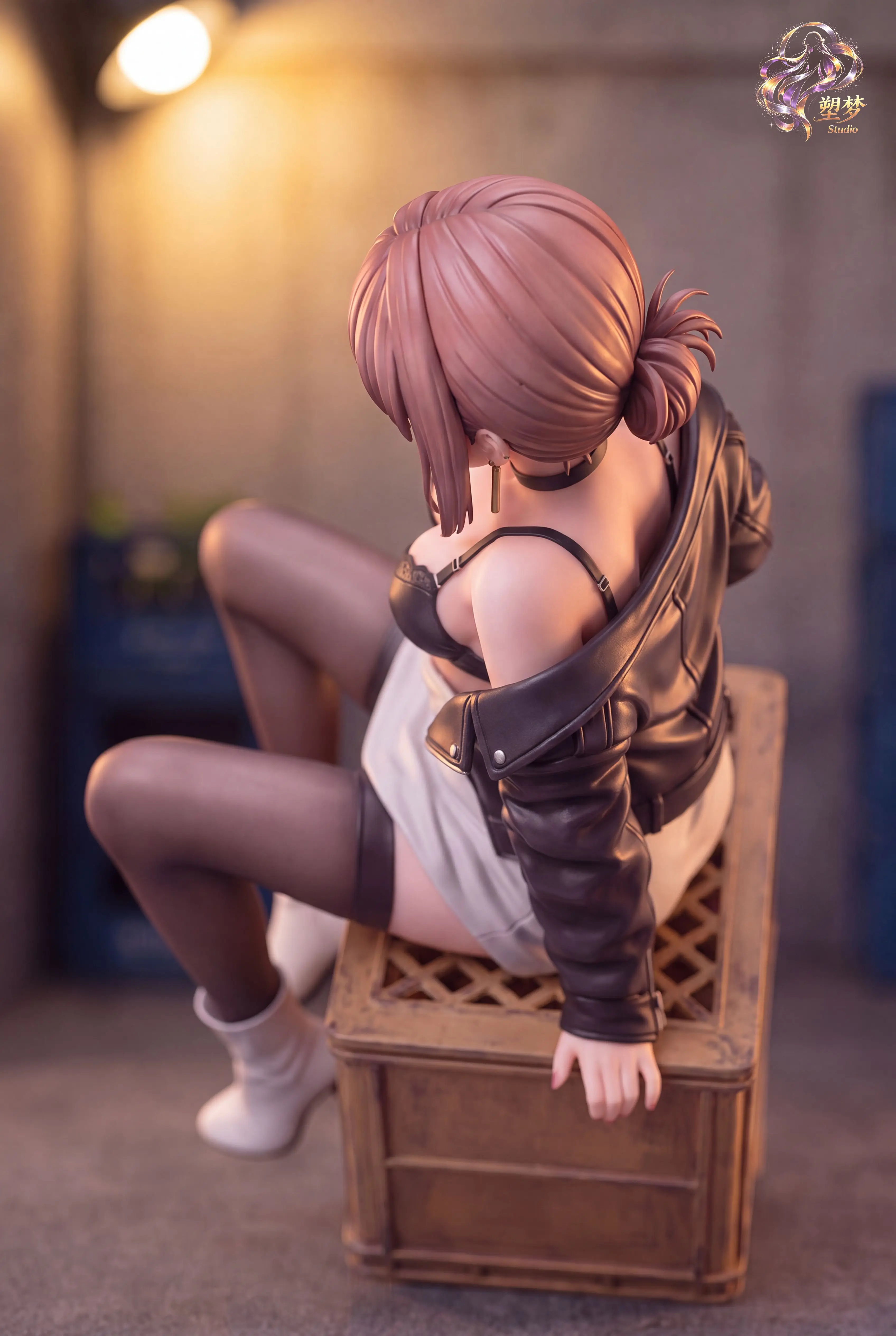 【Pre-sale】1/6 Scale Tayama-Smoking Behind the Supermarket-SuMeng Studio
