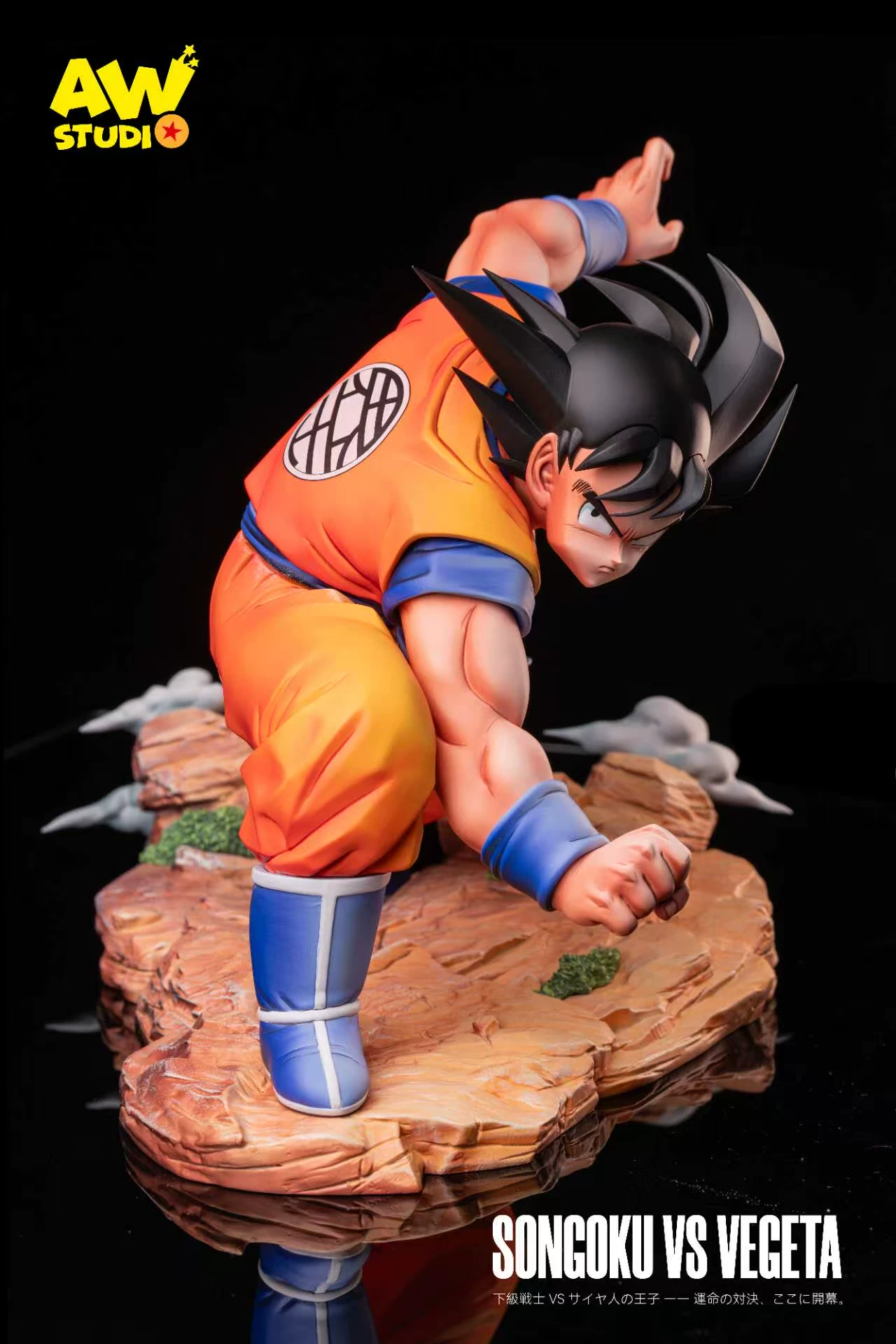 【Pre-sale】1/6 Scale Goku and Vegeta-Dragon Ball-AW Studio