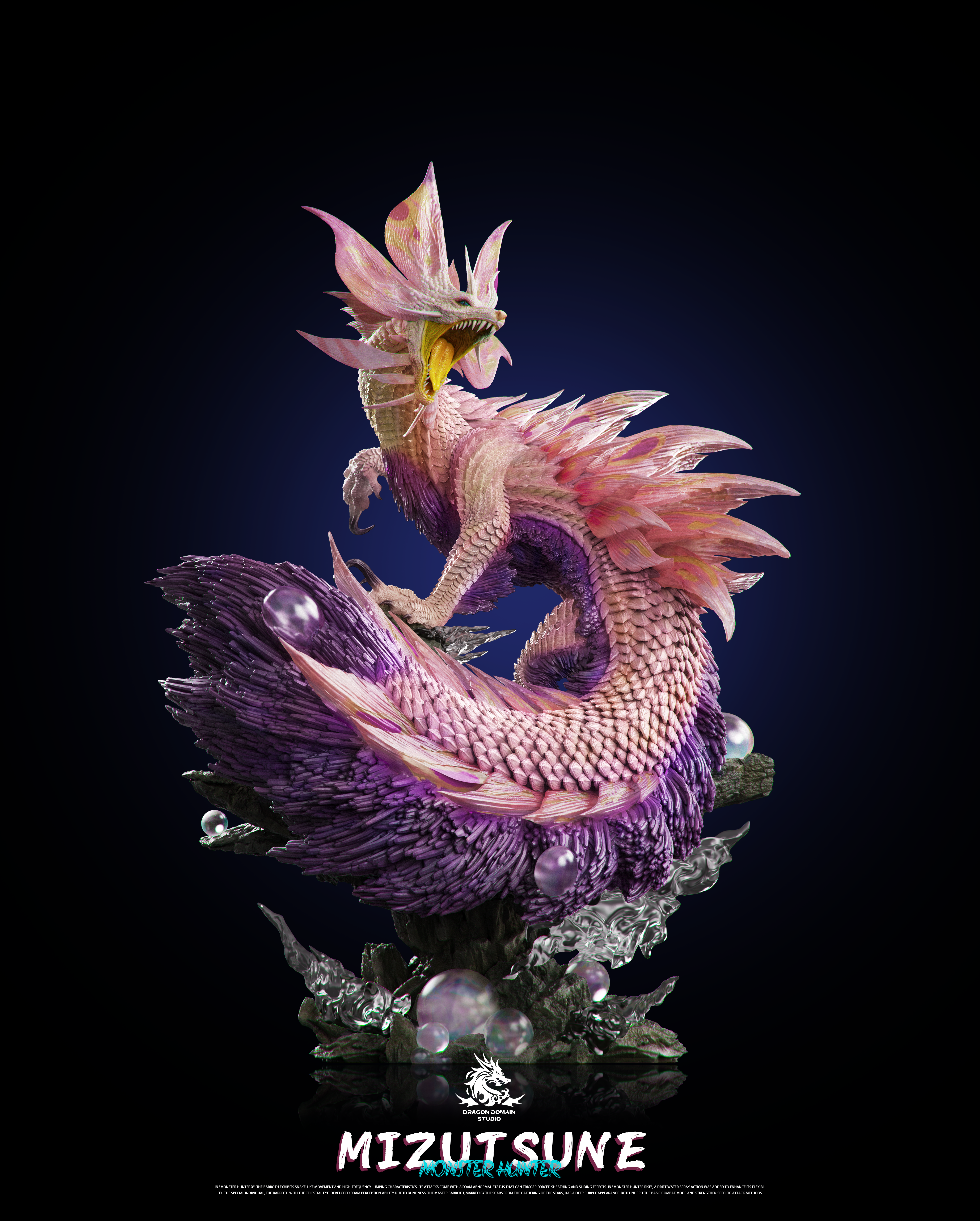 【Pre-sale】Mizutsune-Monster Hunter-Dragon Realm Studio