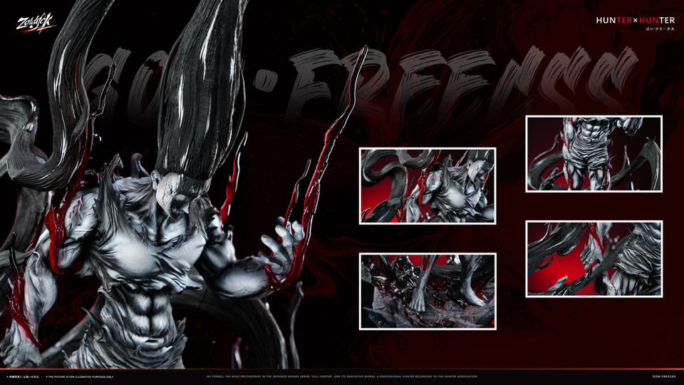 【Pre-sale】1/6 and 1/4 Scale Gon Freecss-Hunter X Hunter-Zoldyck Studio
