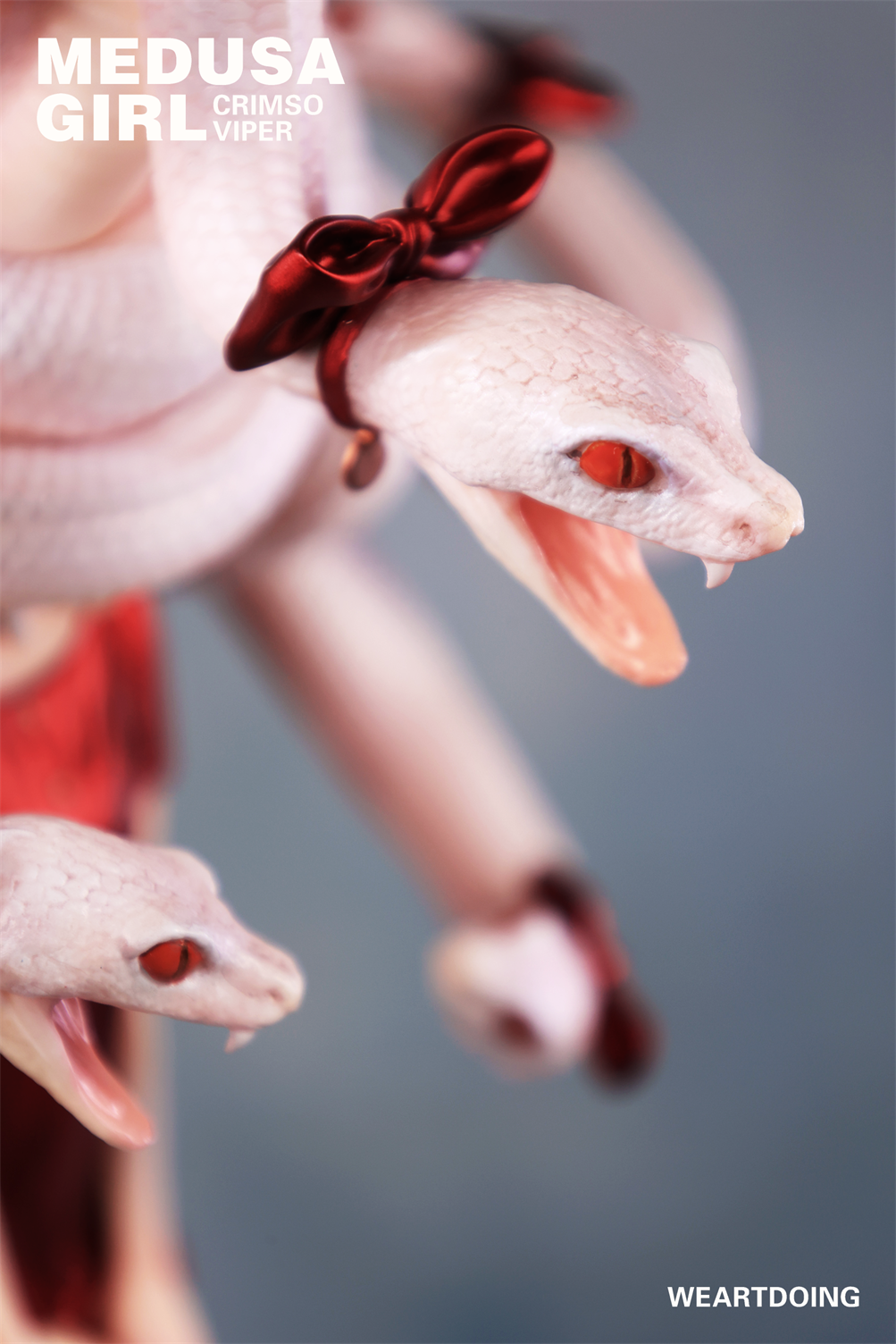 【Pre-sale】Medusa Girl-Green Viper and Crimson Viper-WeArtDoing Studio