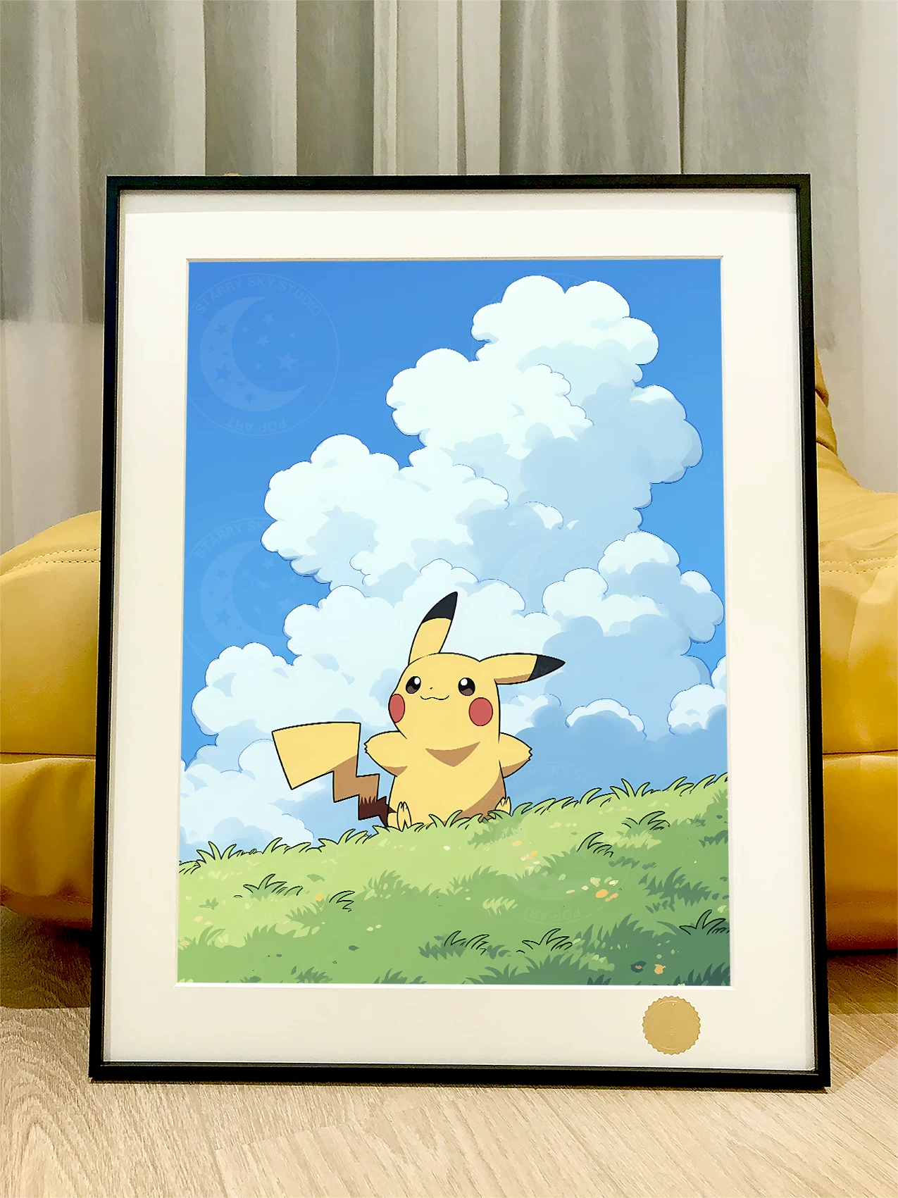 【Pre-sale】Decorative Painting of Grass Pikachu-Pokemon-XingKong Studio