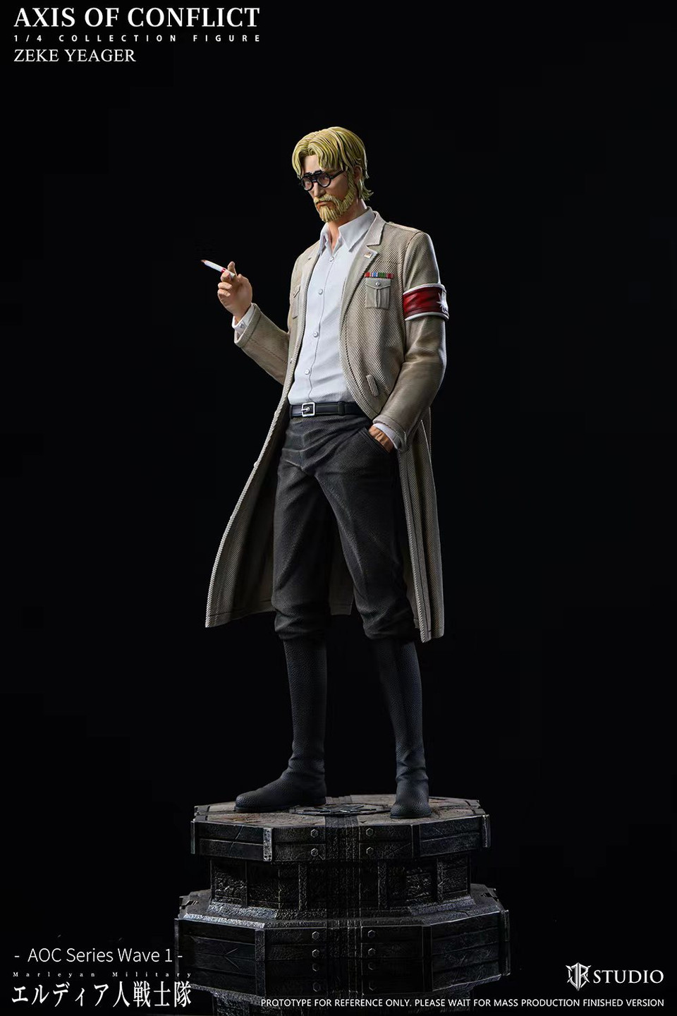 【Pre-sale】1/4 Scale Zeke Jaeger-Attack on Titan-JR Studio
