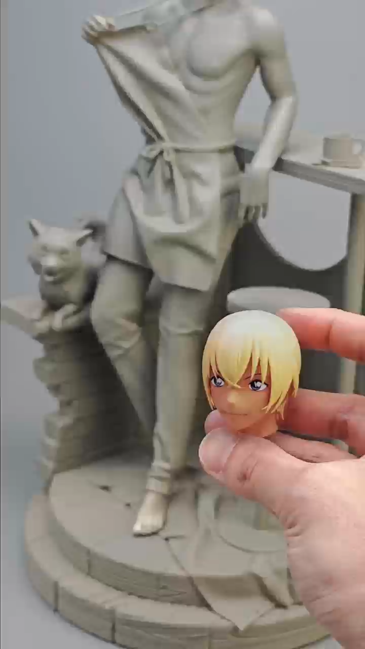 【Pre-sale】1/6 Scale Zero Furuya Rei-Detective Conan-MintBoy Studio
