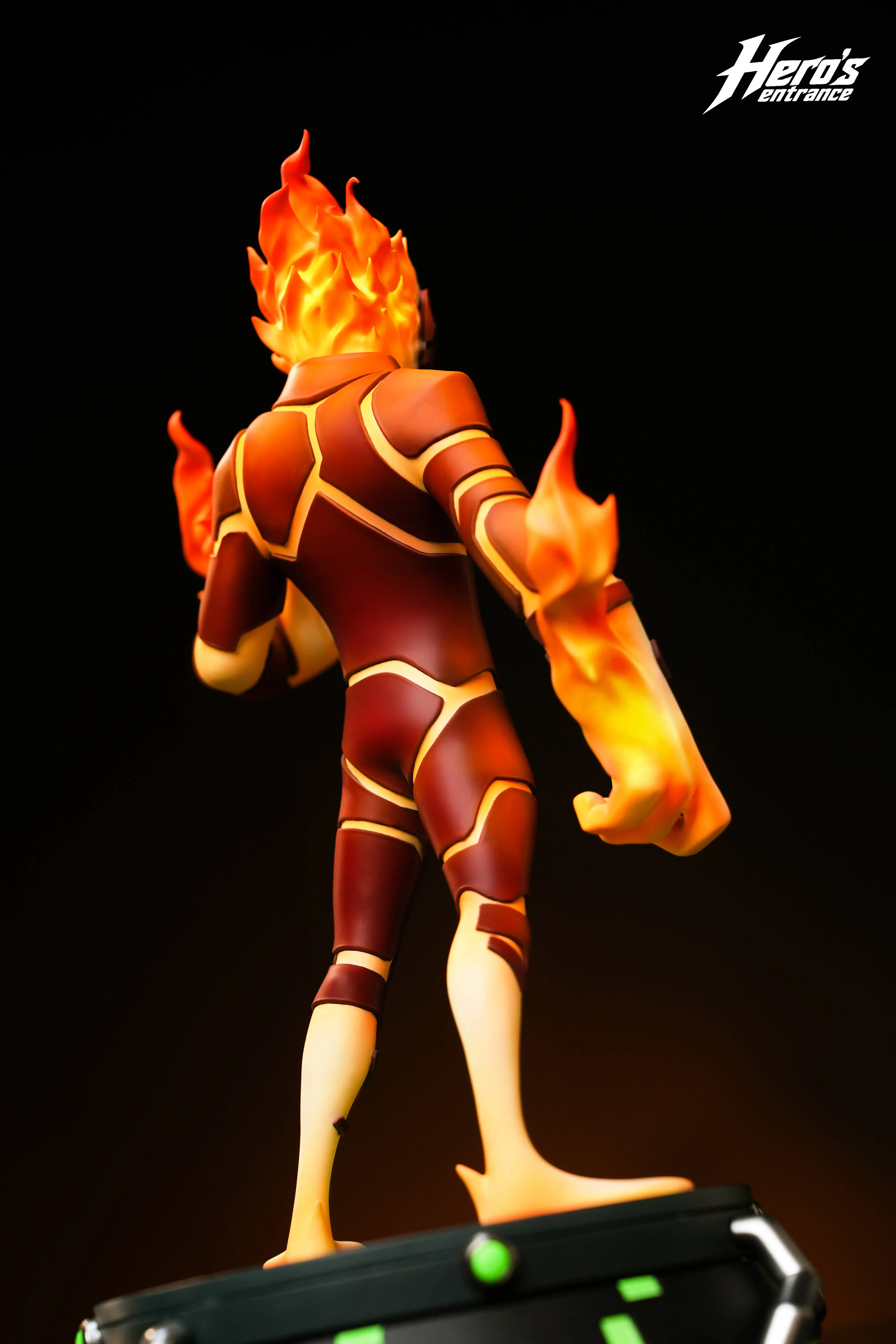 【Pre-sale】Heatblast with LED-Ben 10-Hero's Entrance Studio