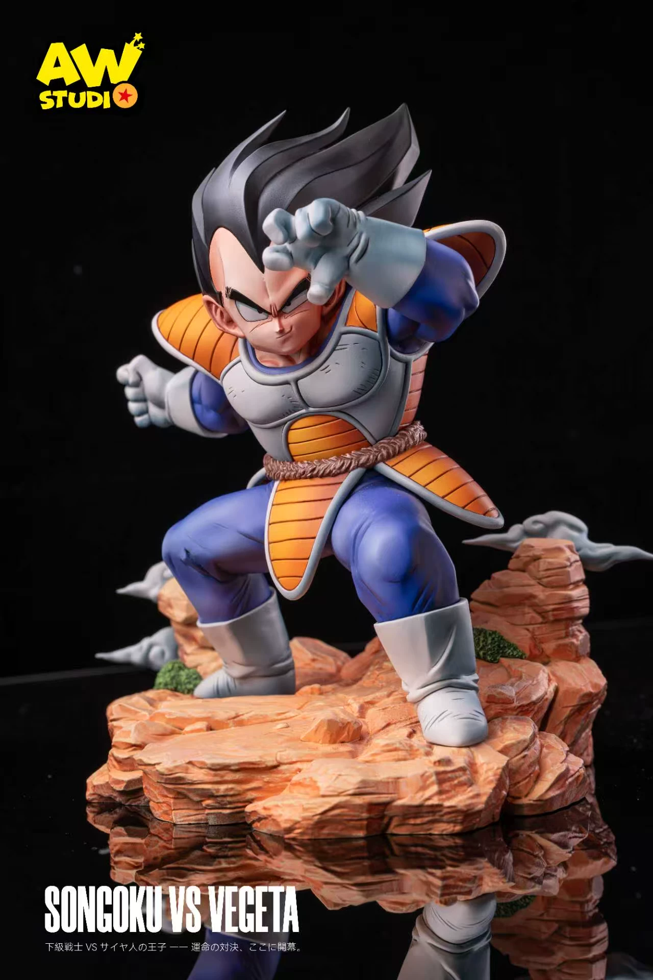 【Pre-sale】1/6 Scale Goku and Vegeta-Dragon Ball-AW Studio