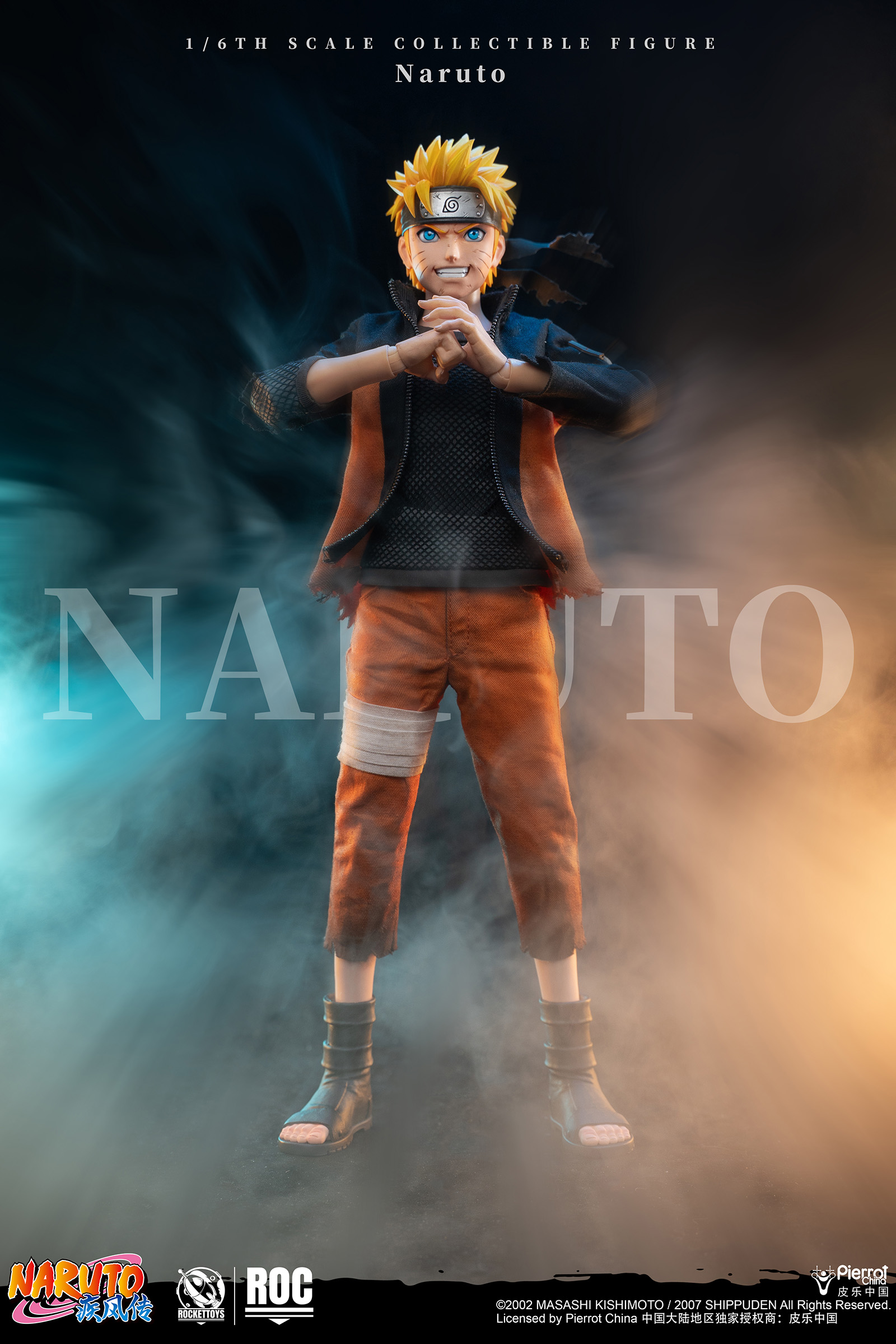 【Pre-sale】1/6 Scale ROC-012 Uzumaki Naruto-ROCKETTOYS Studio