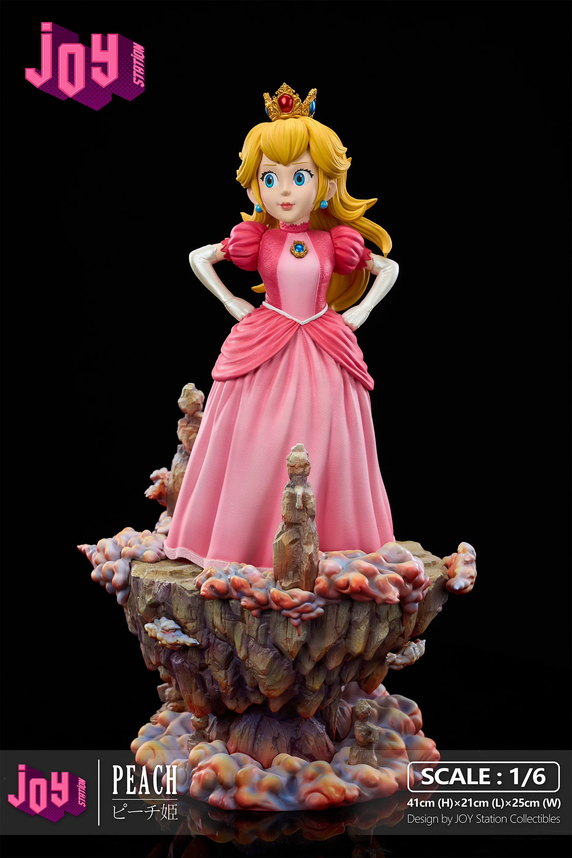【Pre-sale】1/6 Scale Princess Peach-Super Princess Peach-Joy Station Studio