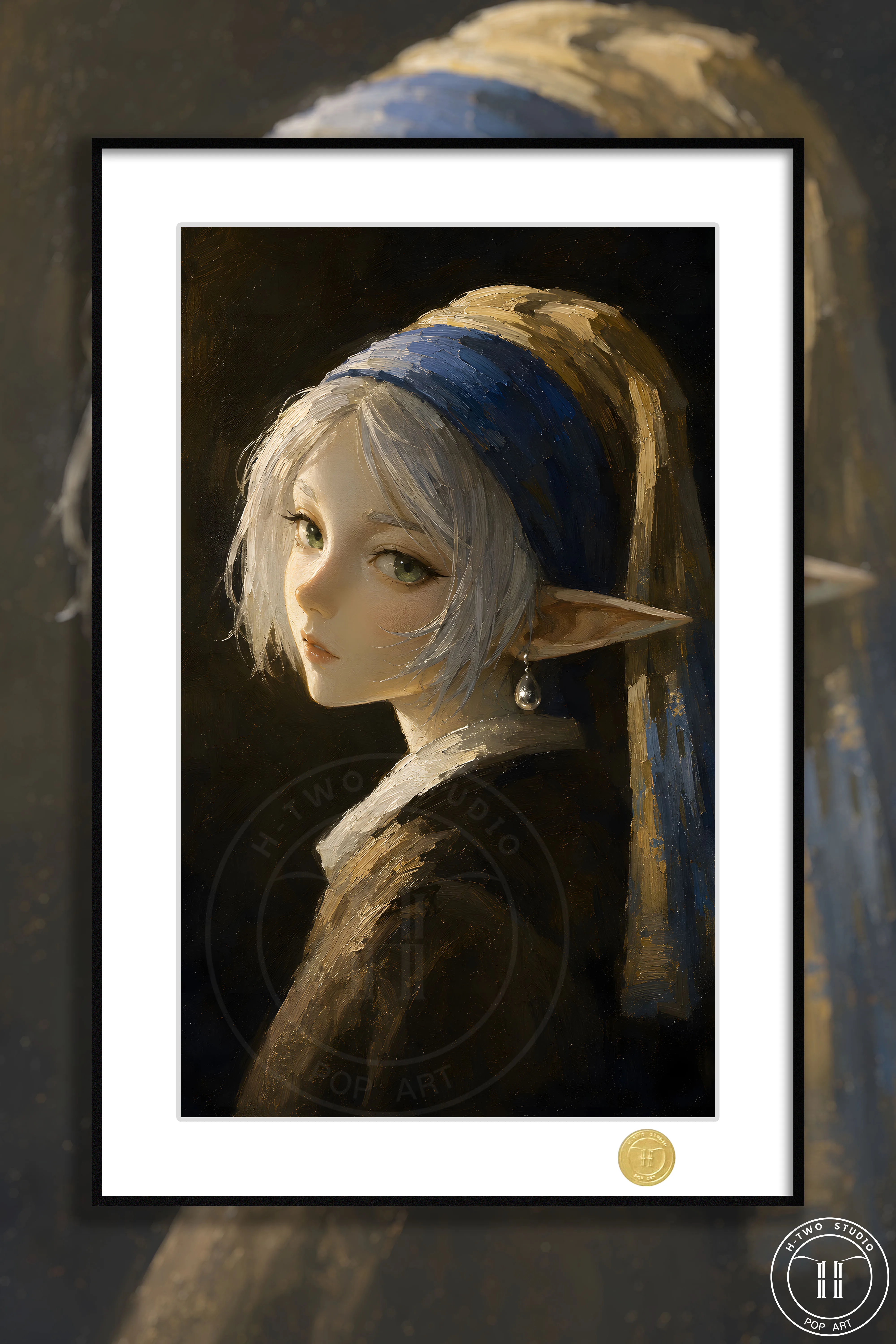 【Pre-sale】Decorative Painting of Het meisje met de parel Frieren-Frieren: Beyond Journey's End-H2 Studio