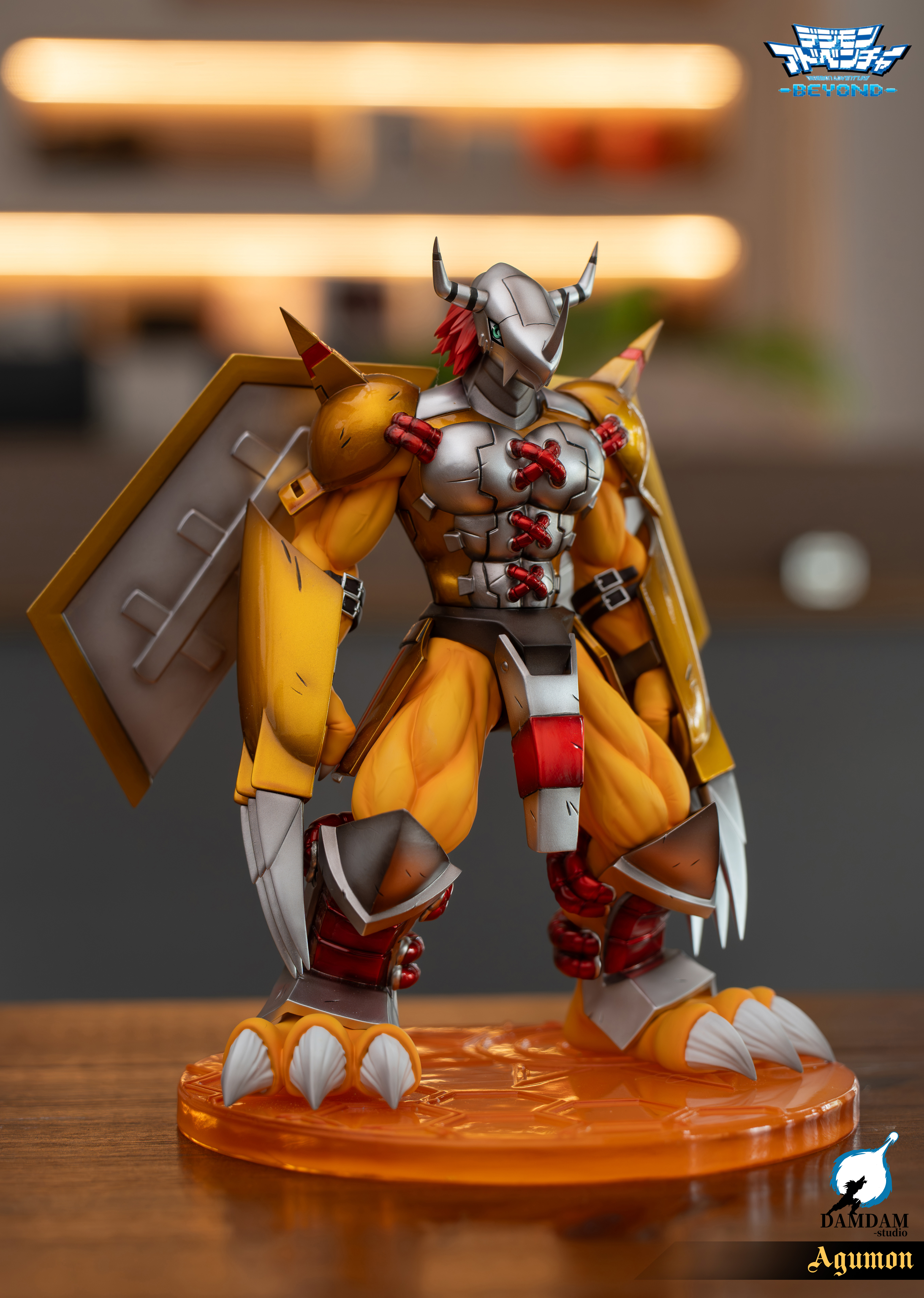 【Pre-sale】War Greymon and Agumon-Digimon Adventure-DAMDAM Studio