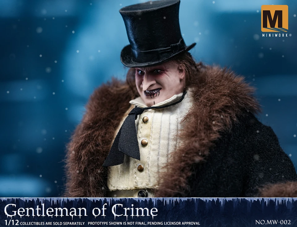 【Pre-sale】1/12 Scale Gentleman of Crime Collectible Action Figure-MINIWORK Studio