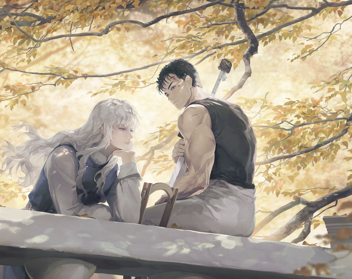 【Pre-sale】Decorative Painting of Guts and Griffith-Berserk-H2 Studio