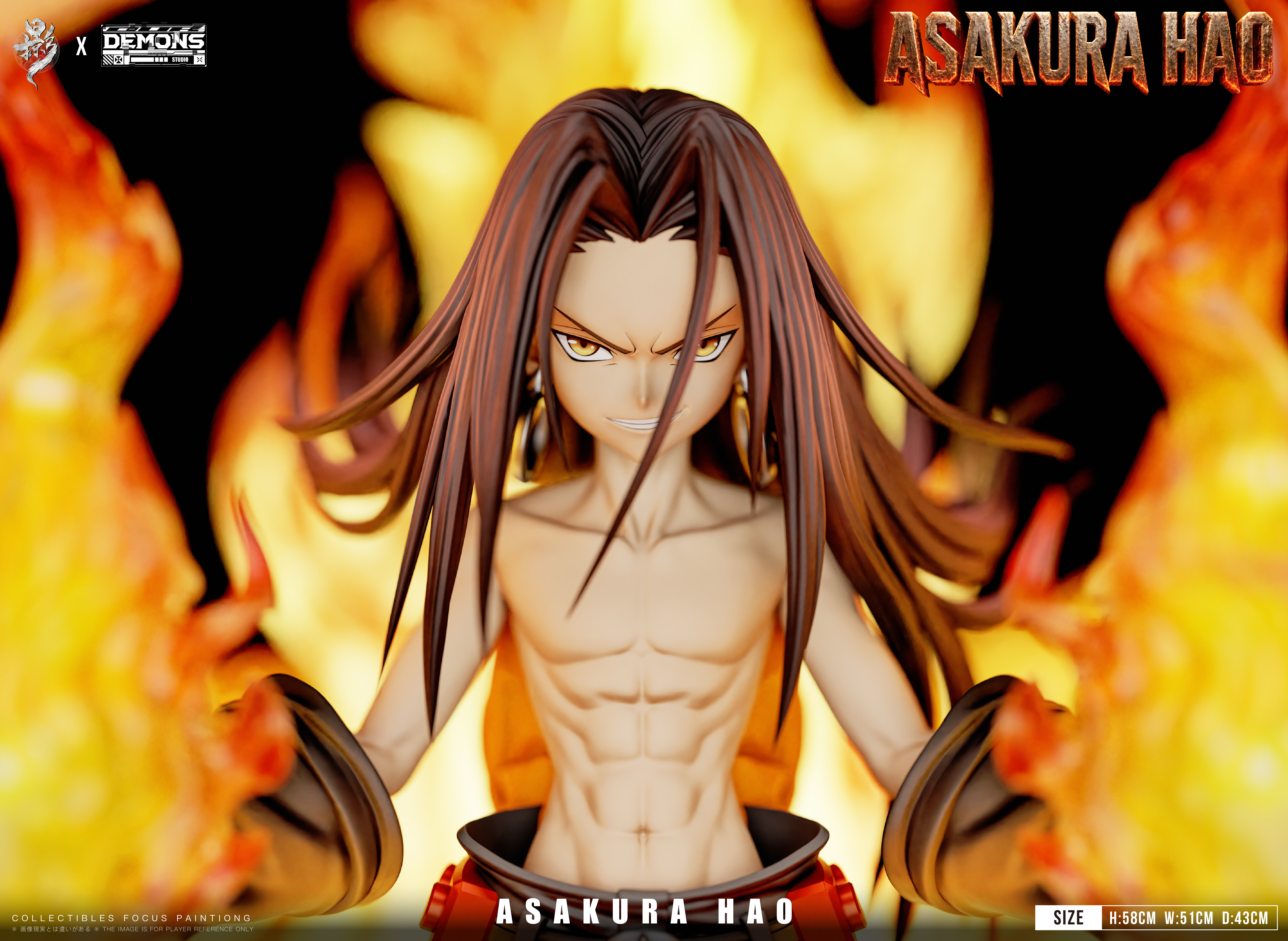 【Pre-sale】002 Asakura Hao-SHAMAN KING-LueYing Studio and Demons Studio