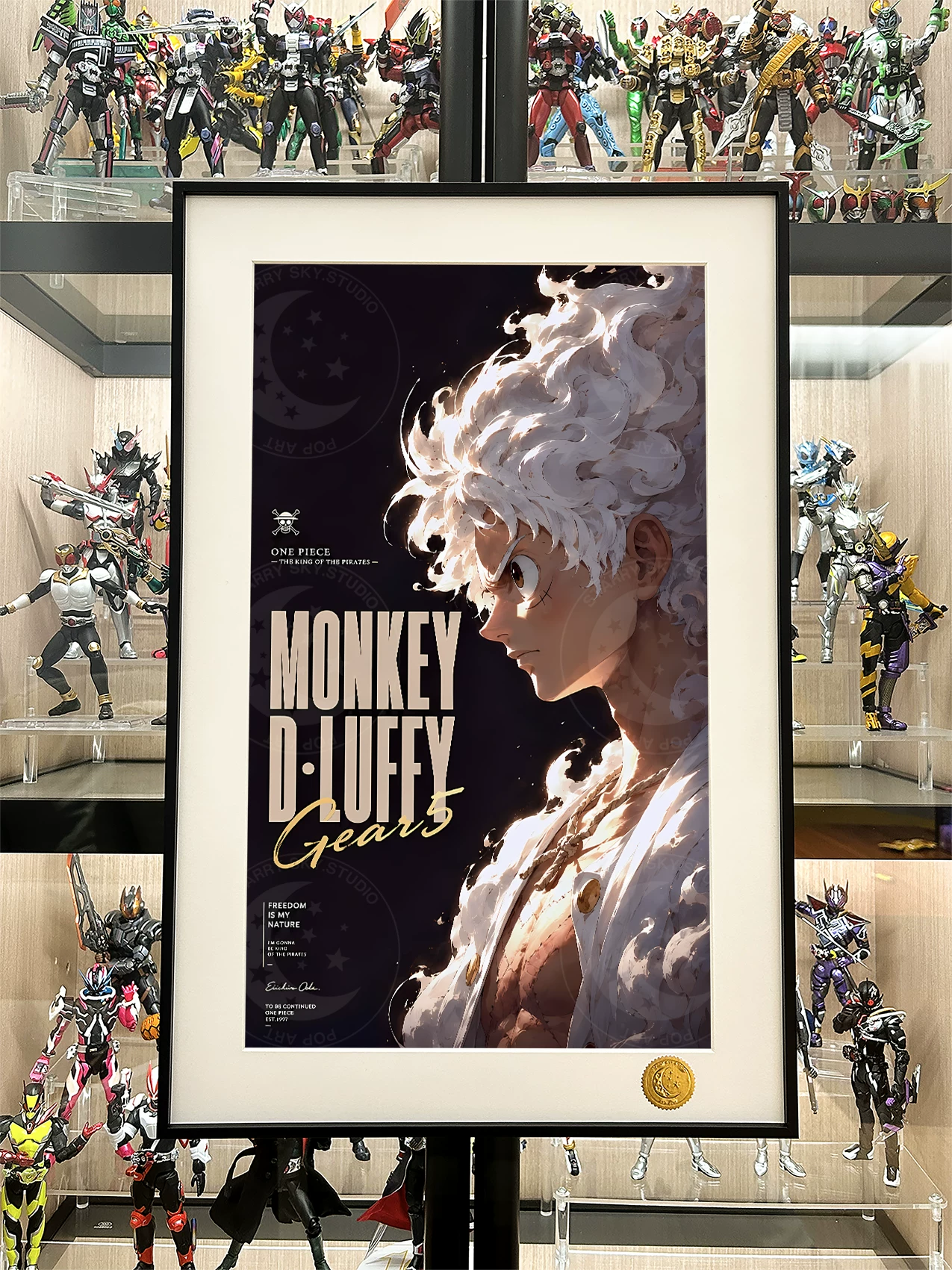 【Pre-sale】Decorative Painting of Gear 5 Luffy-One Piece-XingKong Studio