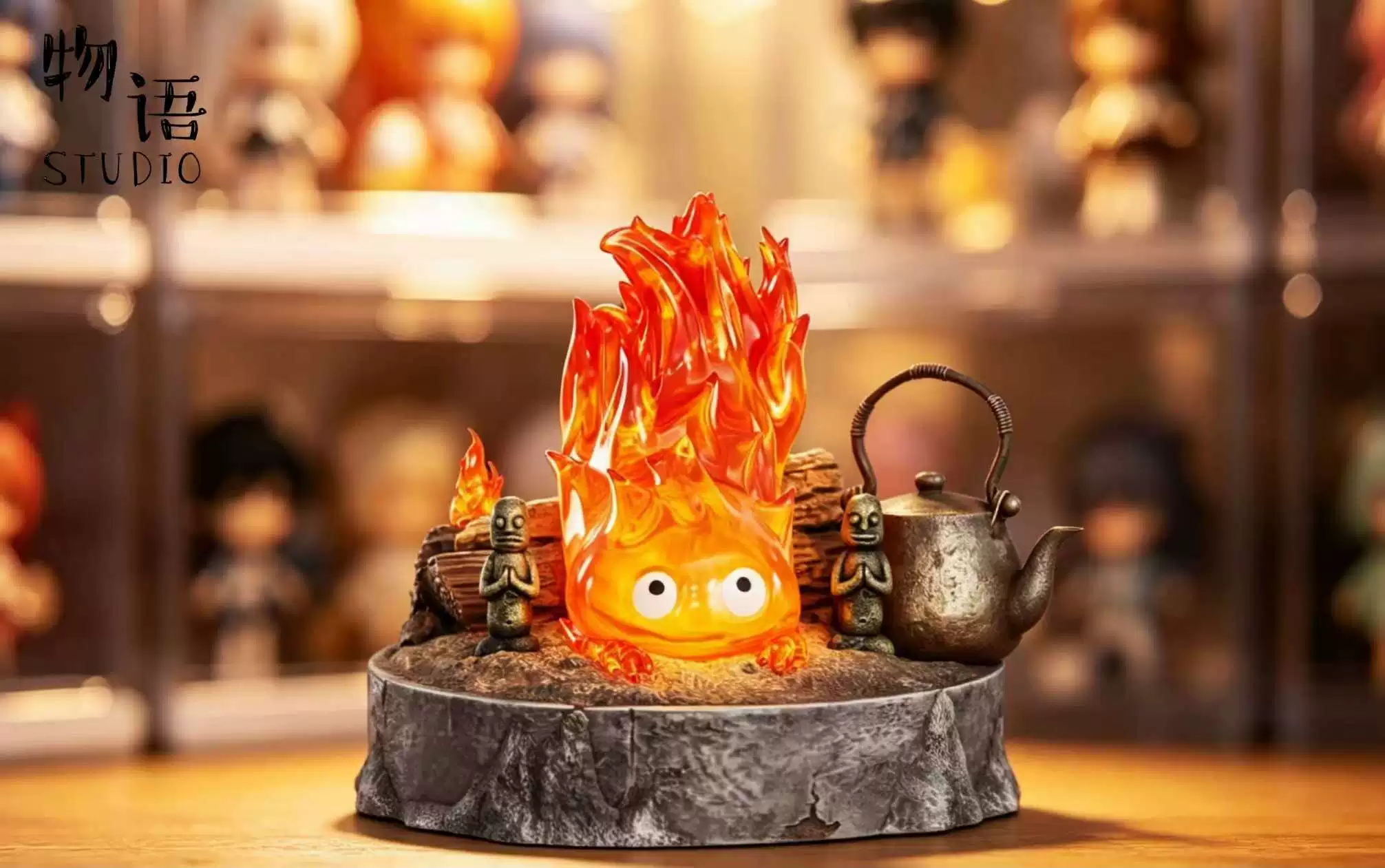 【Pre-sale】Calcifer with LED-Studio Ghibli-WuYu Studio