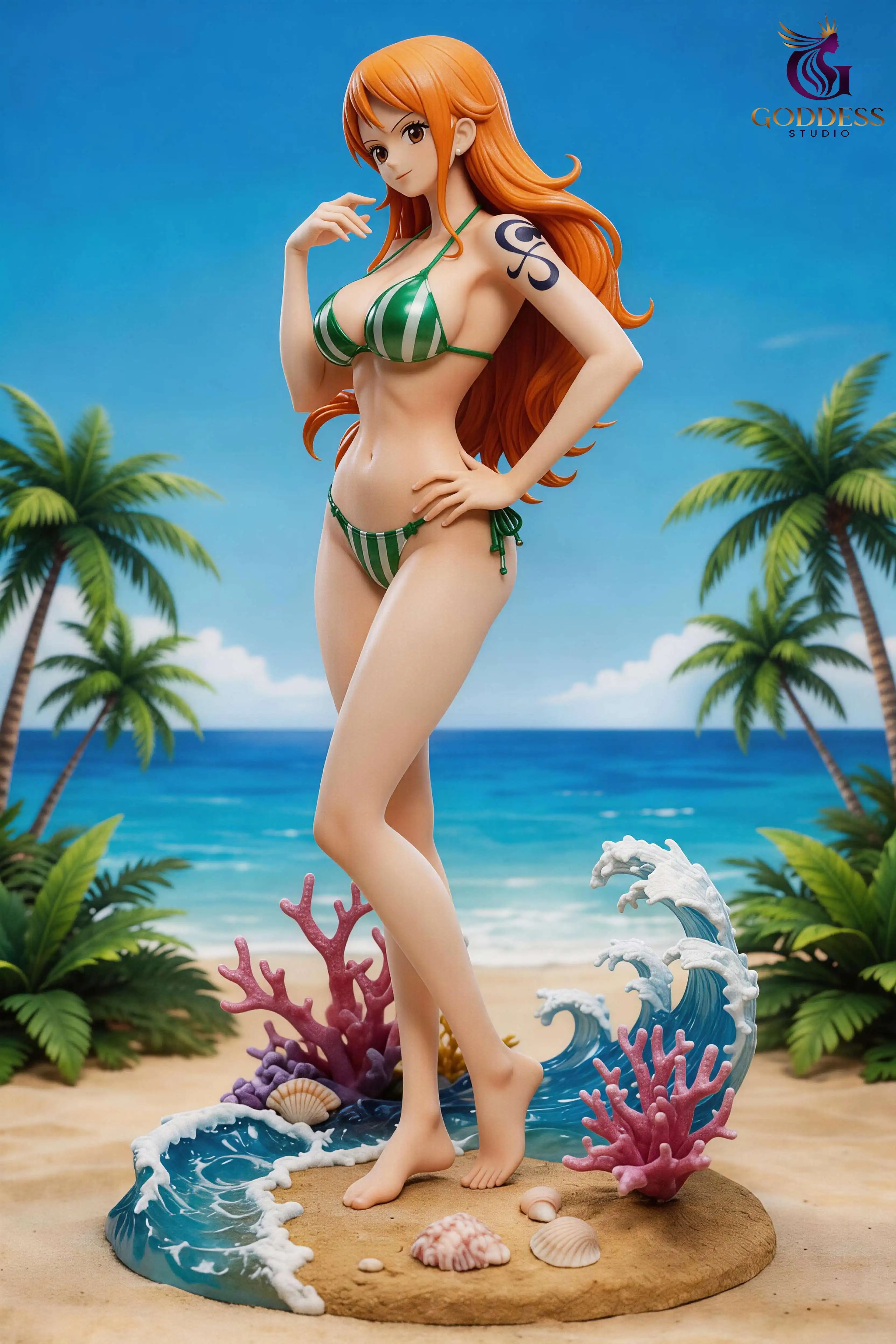 【Pre-sale】1/6 Scale Summer Nami-One Piece-Goddess Studio