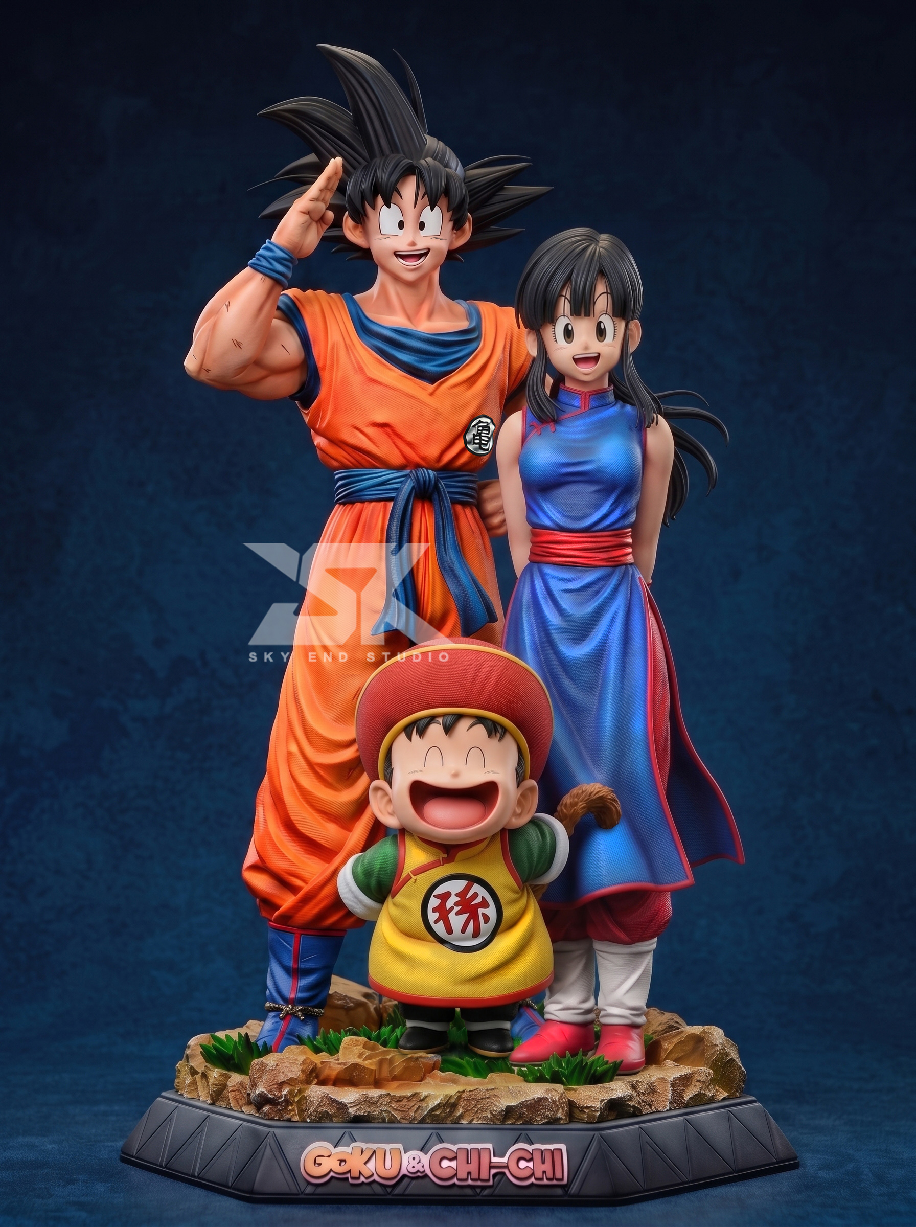 【Pre-sale】Teenager Goku and Chichi-Dragon ball-Sky End Studio