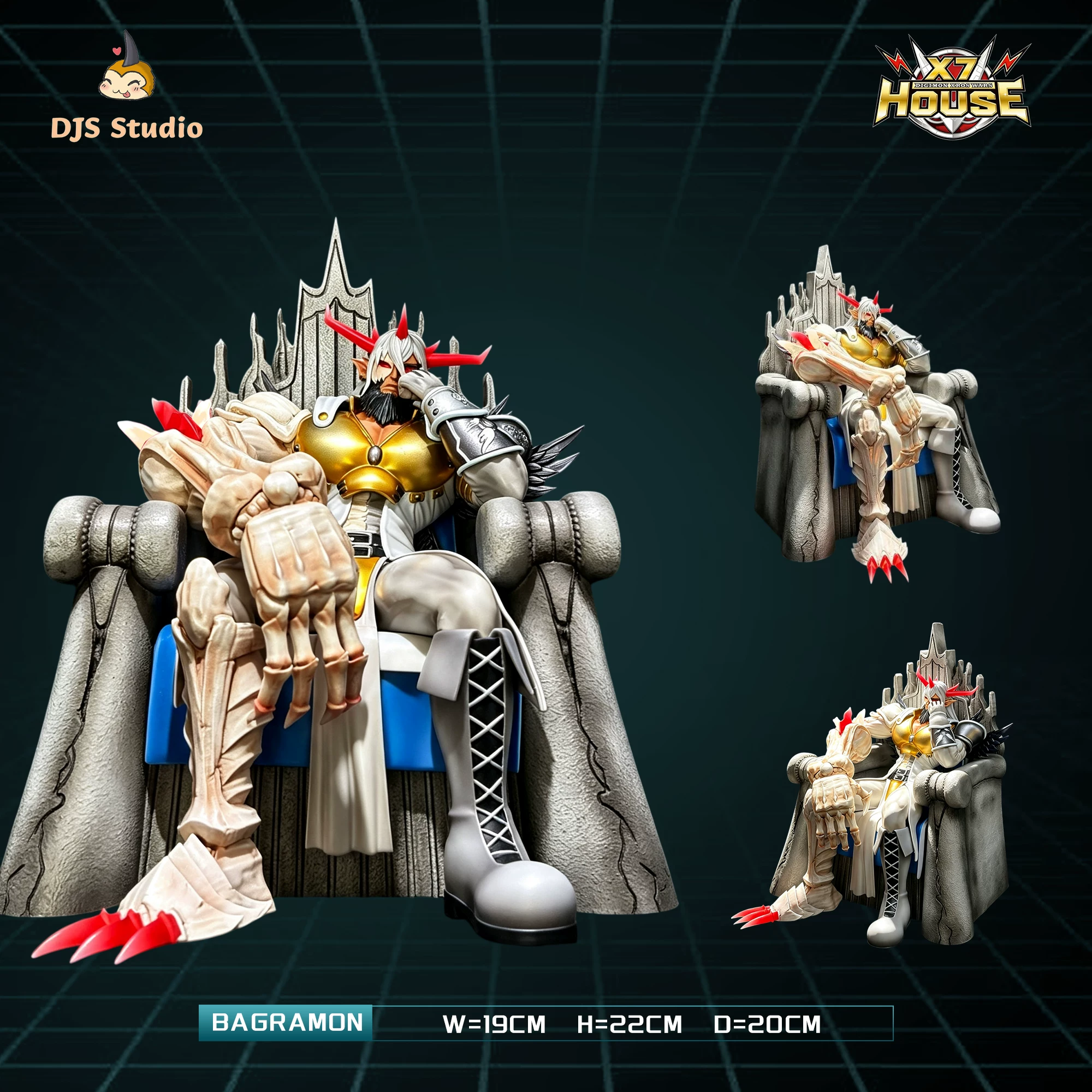 【Pre-sale】Bagramon-Digimon Adventure-DJS x7house Studio