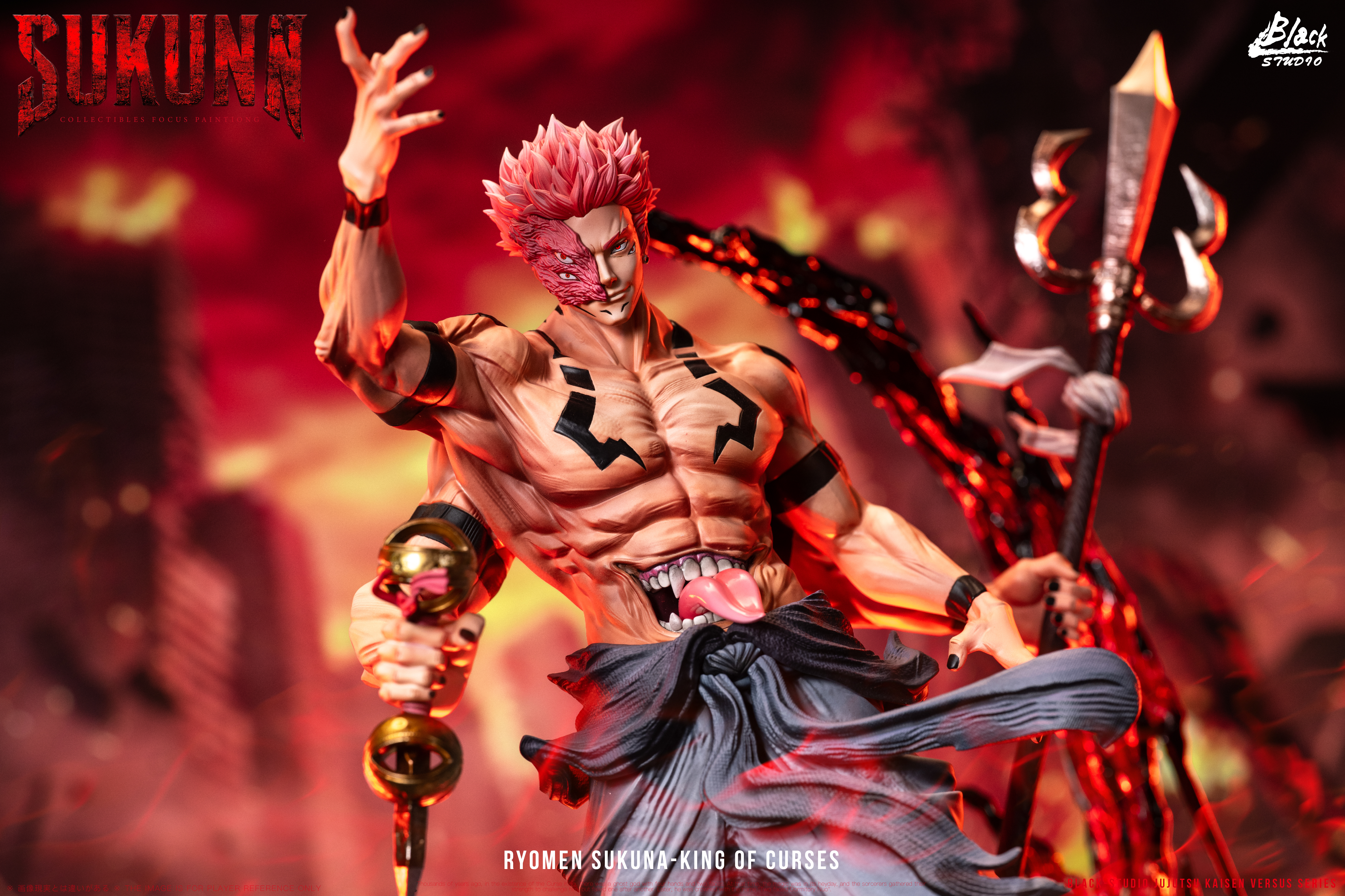 【Pre-sale】Ryomen Sukuna-Jujutsu Kaisen-Black Studio