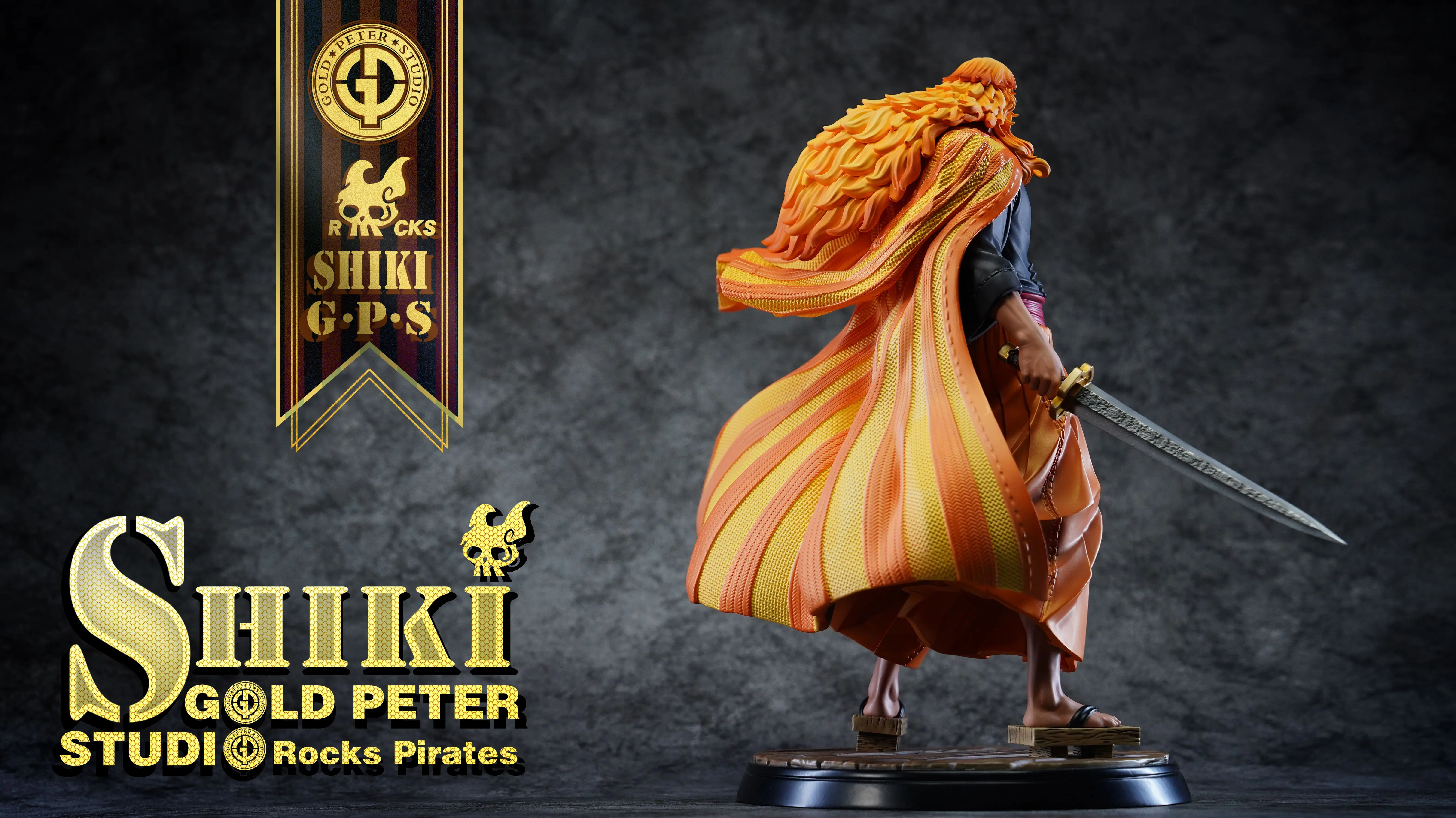 【Pre-sale】1/8 Scale Shiki-One Piece-GOLD PETER Studio