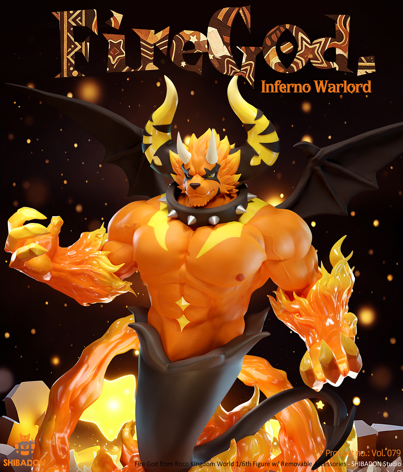 【Pre-sale】1/6 Scale Vulcan-Roco Kingdom-Shibadon Studio
