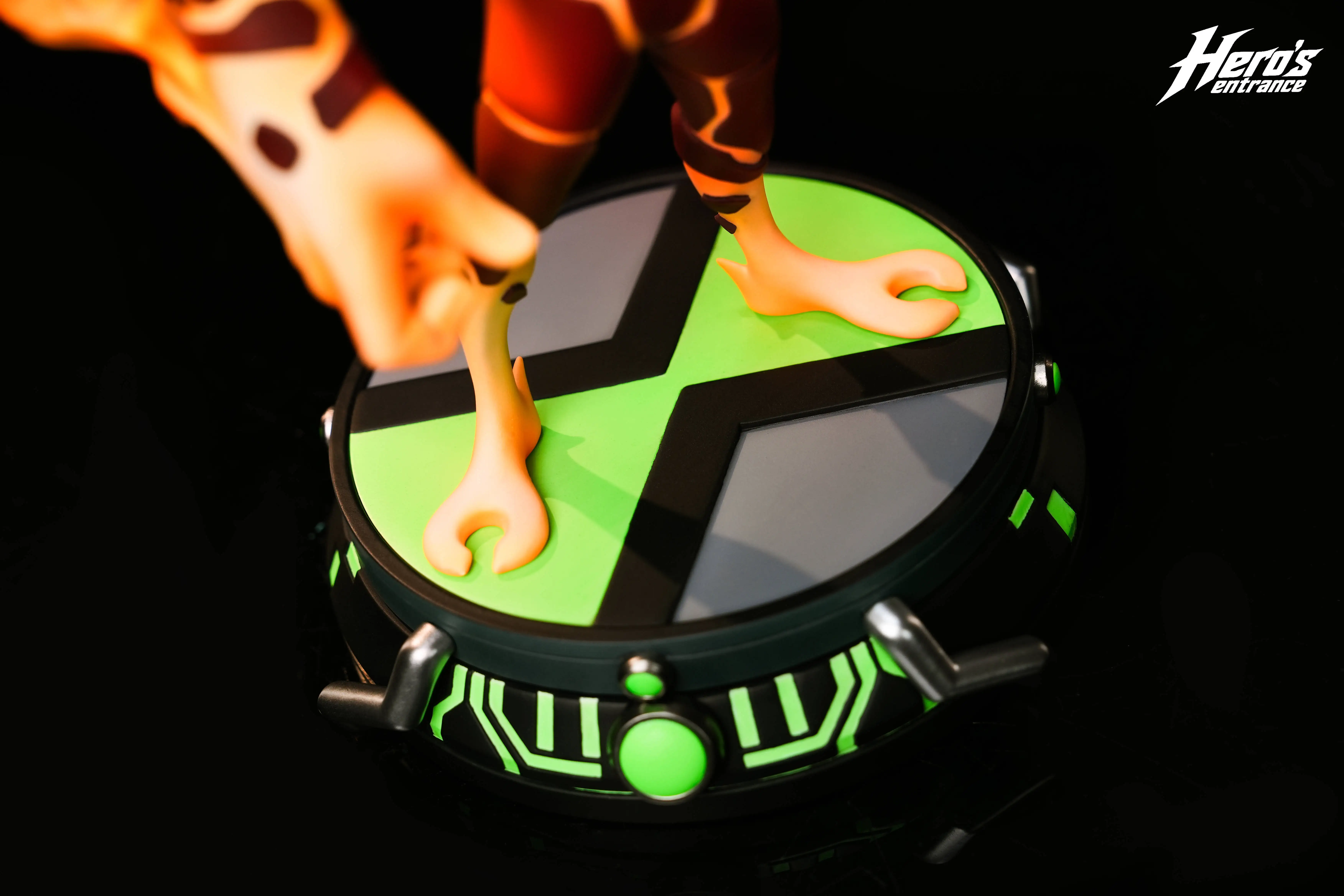【Pre-sale】Heatblast with LED-Ben 10-Hero's Entrance Studio