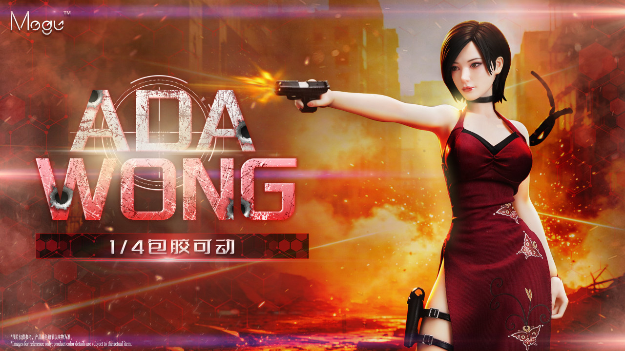 【Pre-sale】1/4 Scale Ada Wong with LED-Resident Evil-Mogu Studio